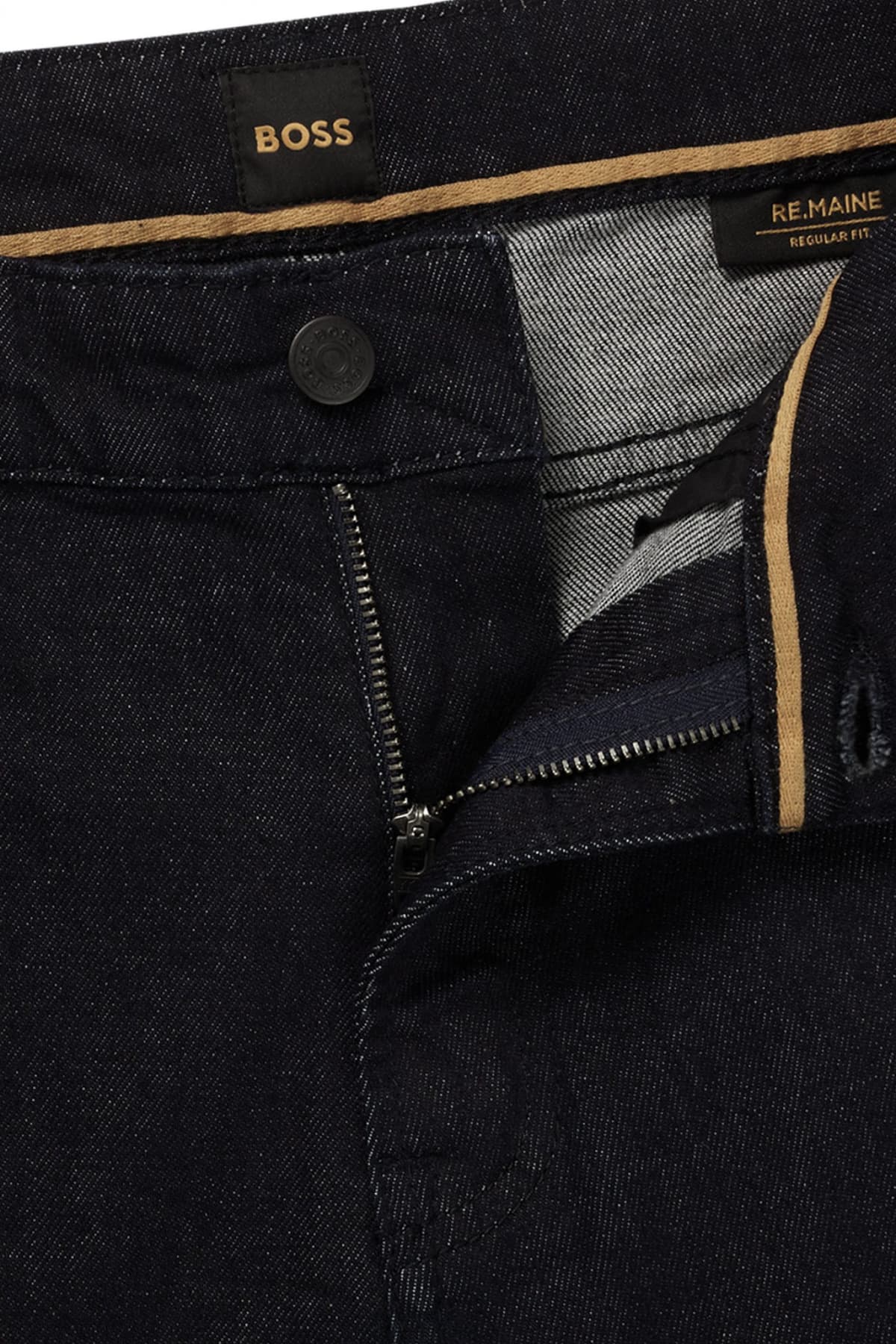 BOSS CASUAL ΠΑΝΤΕΛΟΝΙ JEANS REGULAR FIT RE.MAINE BC-C ΣΚΟΥΡΟ ΜΠΛΕ