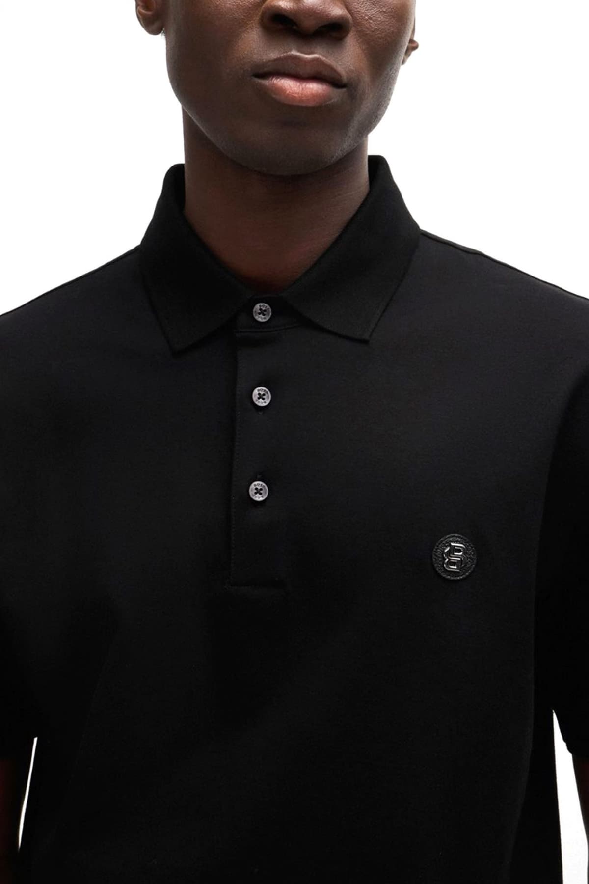 Men's Polo Shirts Boss Black