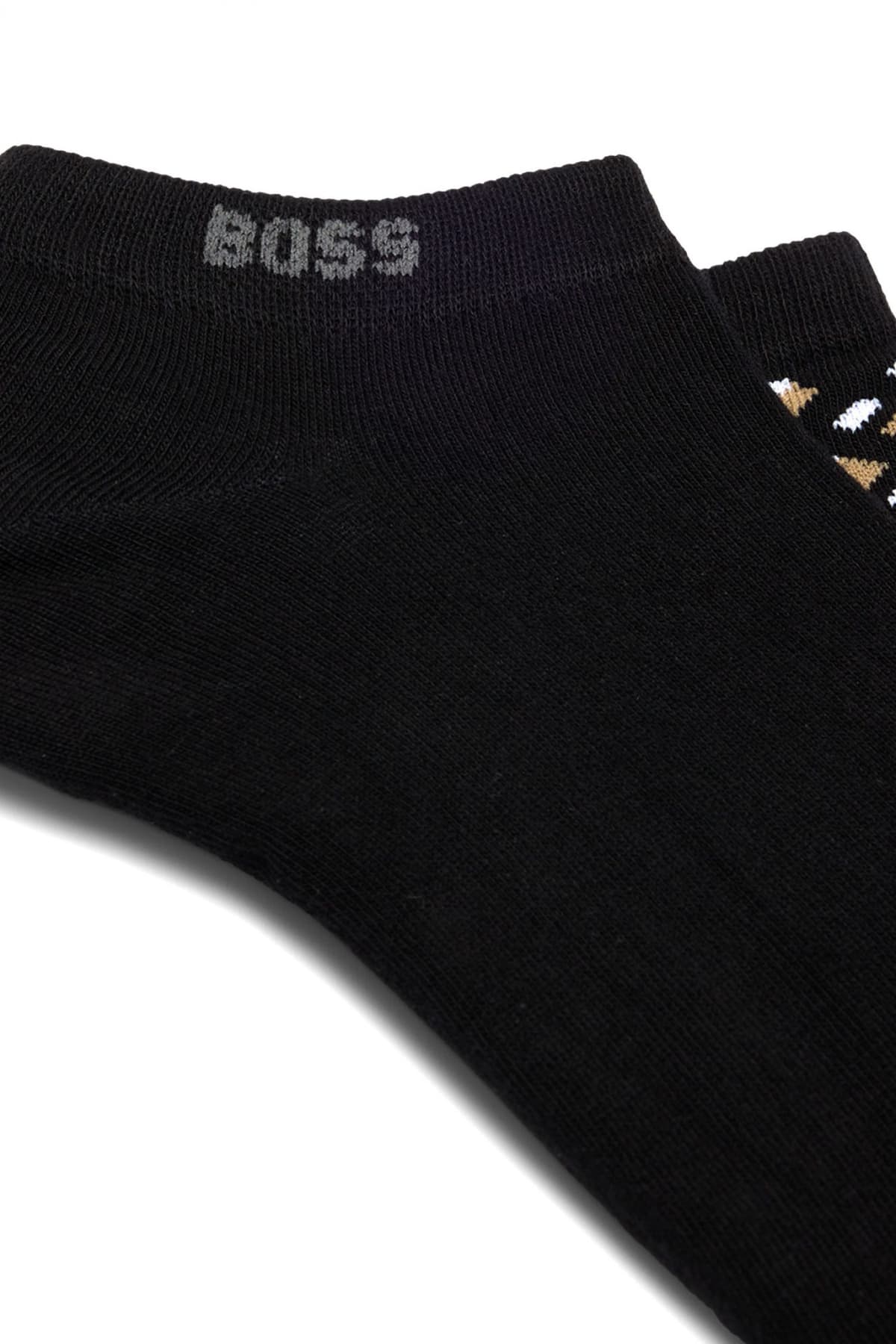 BOSS ΚΑΛΤΣΕΣ 2P AS MONOGRAM CC ΜΑΥΡΟ