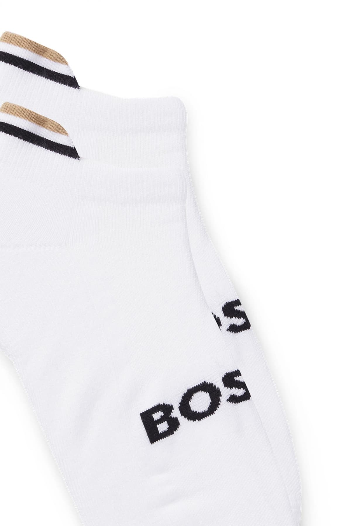 BOSS ΚΑΛΤΣΑΚΙΑ 2P SL AS ICONIC LOOP CC ΛΕΥΚΟ