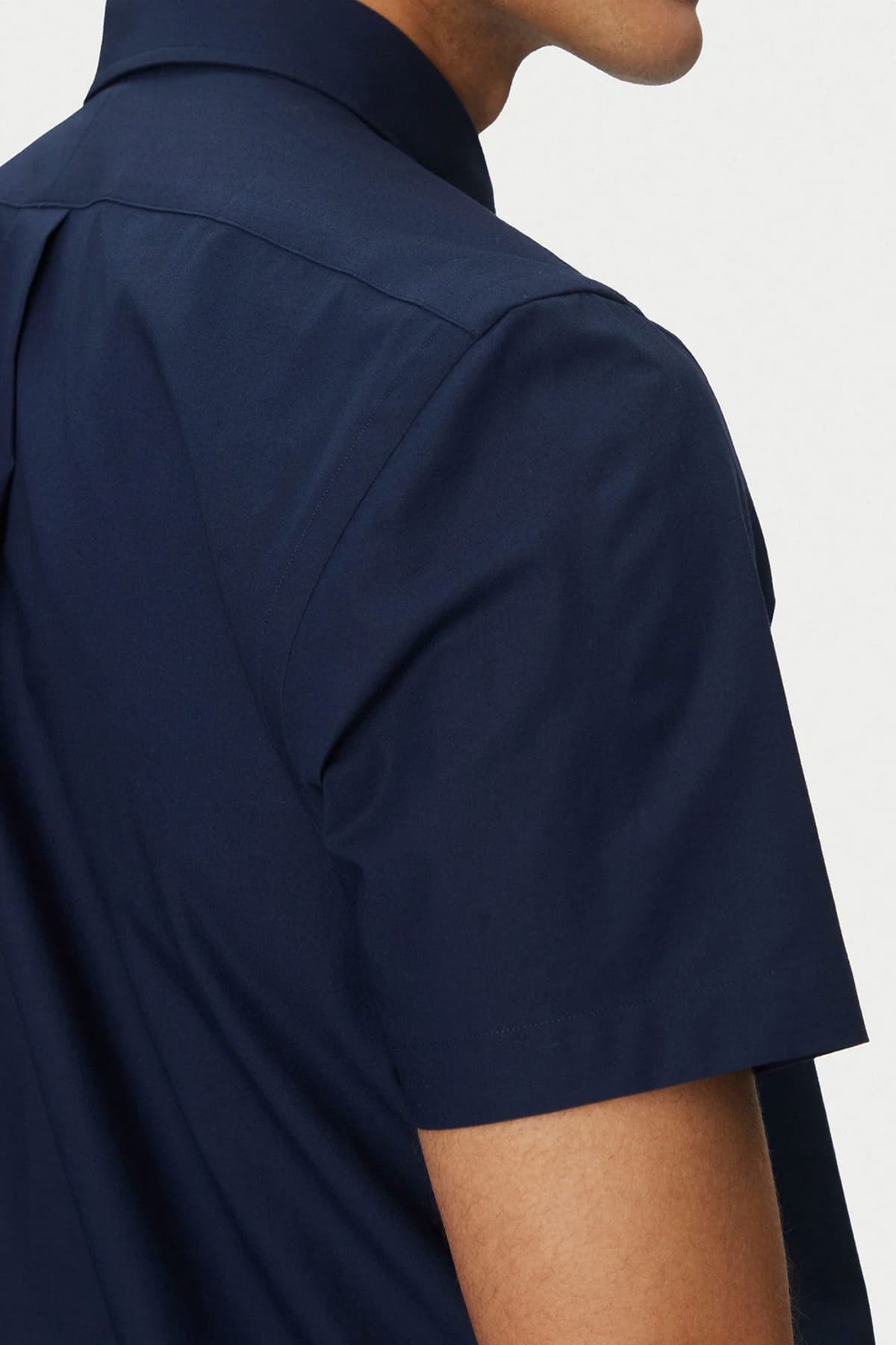 RALPH LAUREN ΠΟΥΚΑΜΙΣΟ BUTTON DOWN CUSTOM FIT SS ΜΠΛΕ