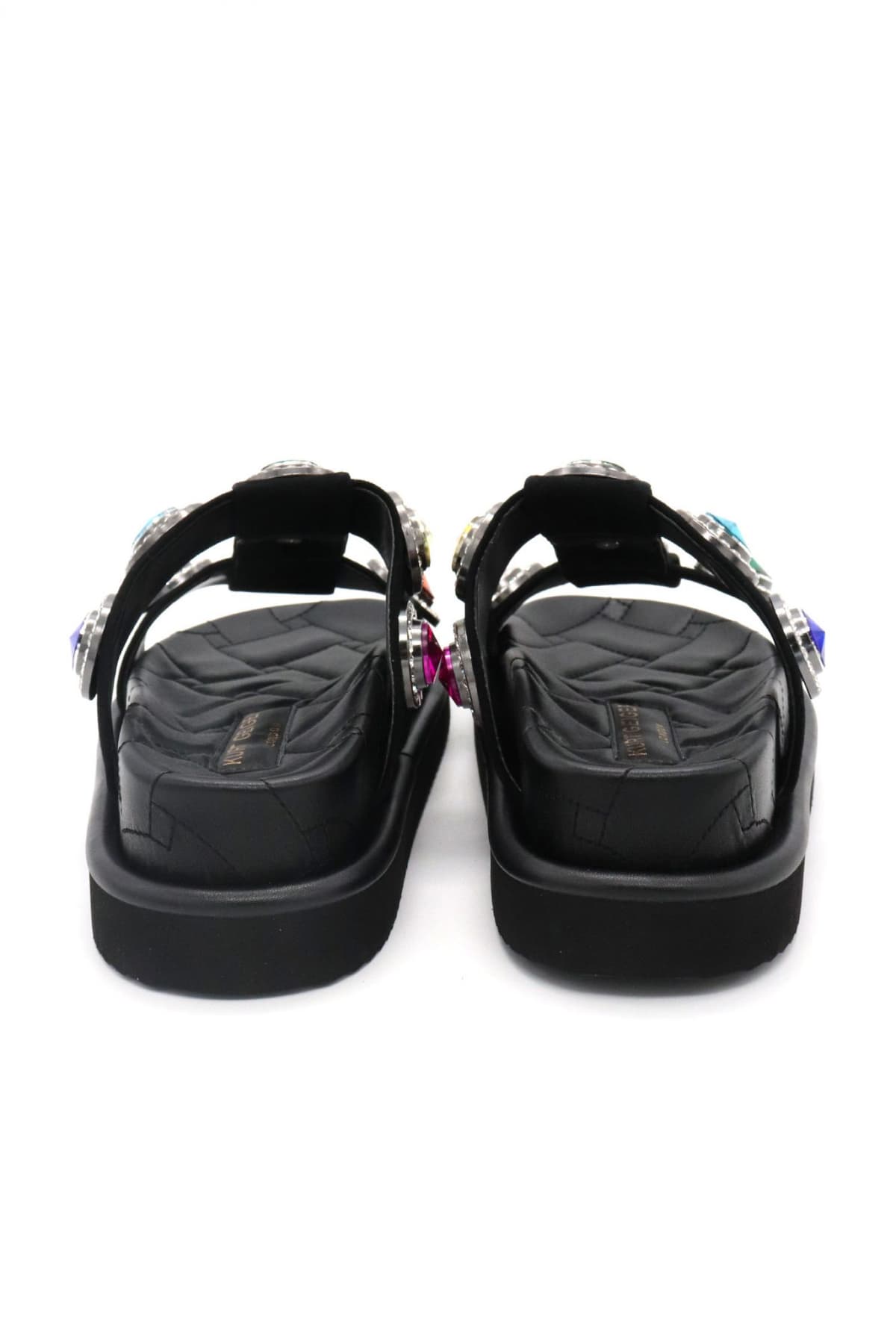 KURT GEIGER ΠΑΠΟΥΤΣΙΑ ΣΑΝΔΑΛΙΑ ΟRSON CRYSTAL ΣΟΥΕΤ ΜΑΥΡΟ