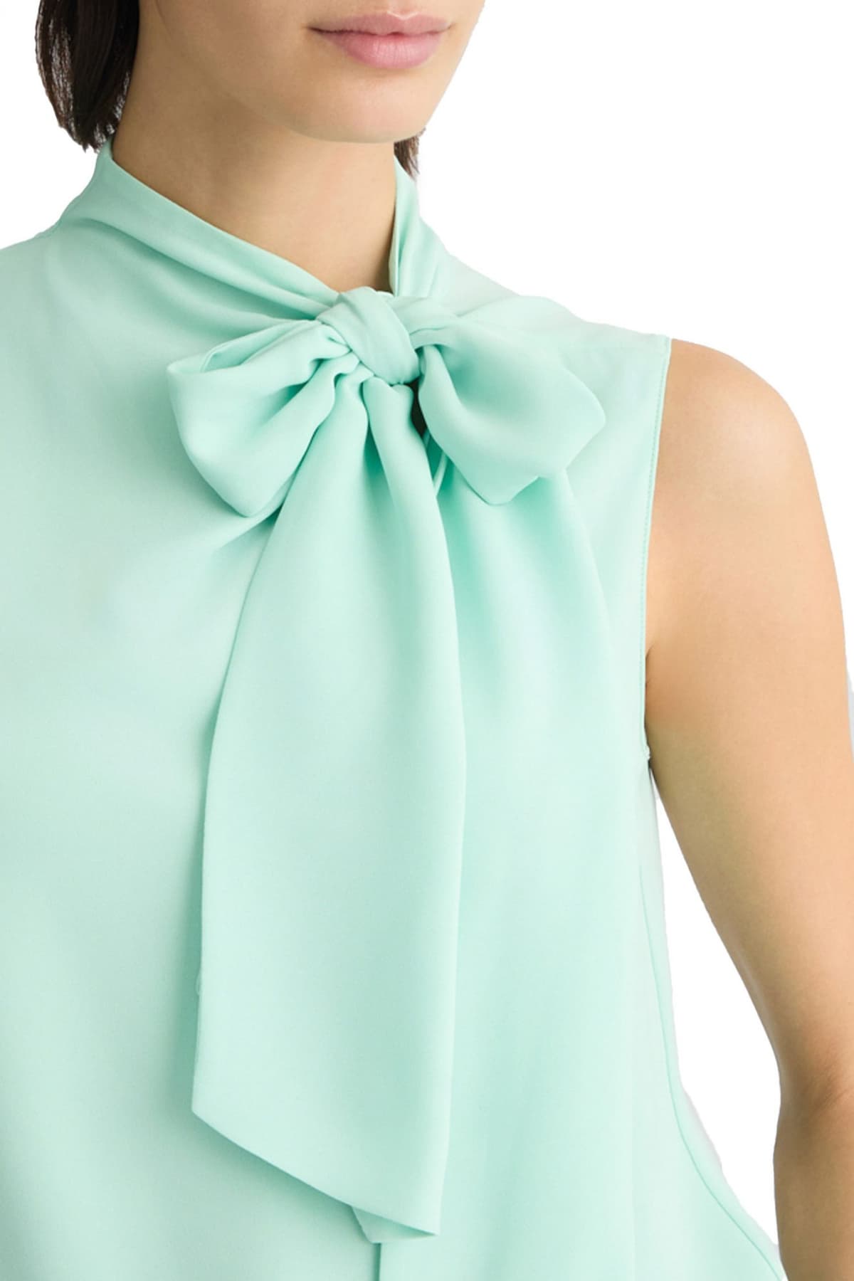 LIU-JO ΜΠΛΟΥΖΑ TOP CON SCIARPA ΔΕΣΙΜΟ ΛΑΙΜΟ ΒΕΡΑΜΑΝ