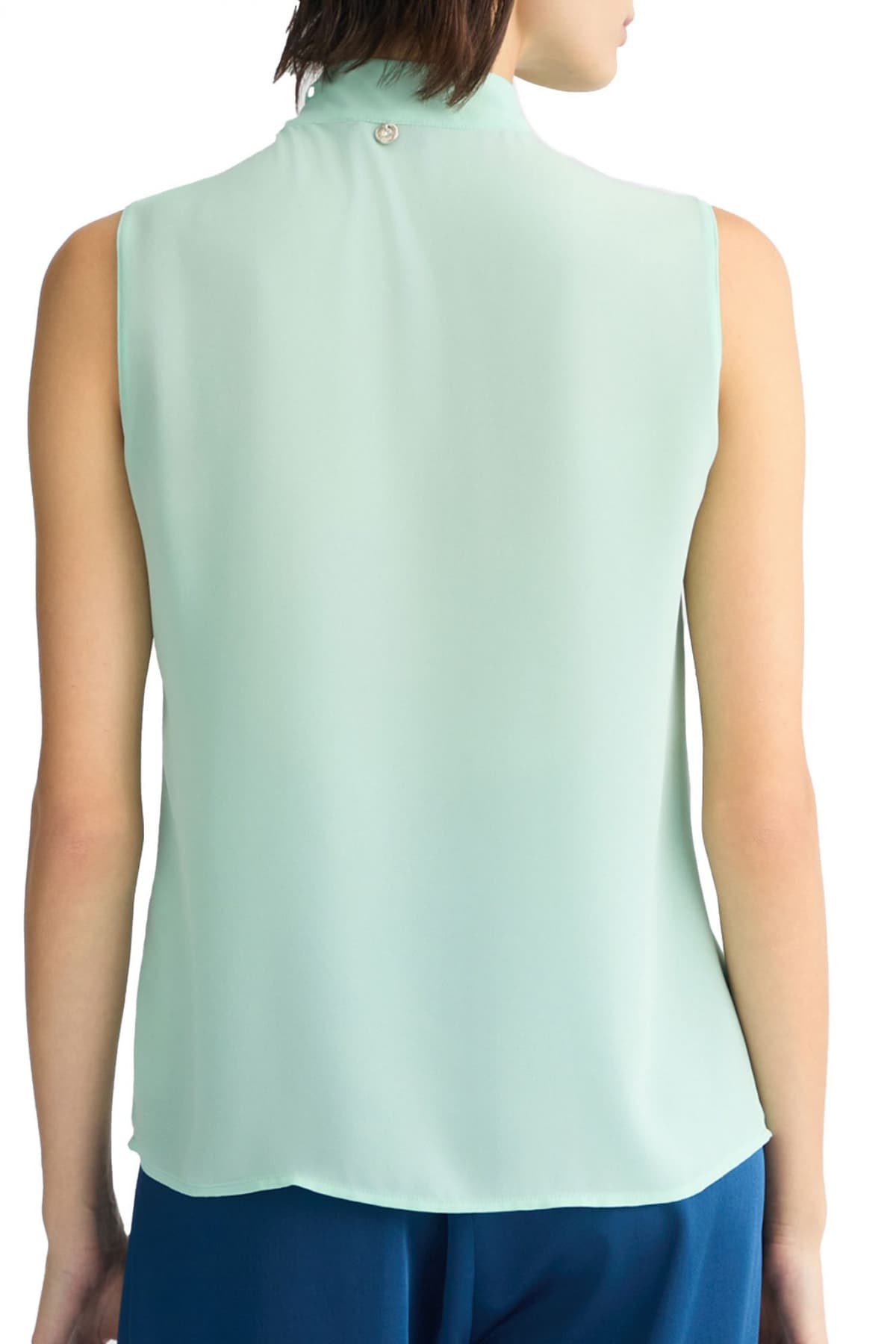 LIU-JO ΜΠΛΟΥΖΑ TOP CON SCIARPA ΔΕΣΙΜΟ ΛΑΙΜΟ ΒΕΡΑΜΑΝ