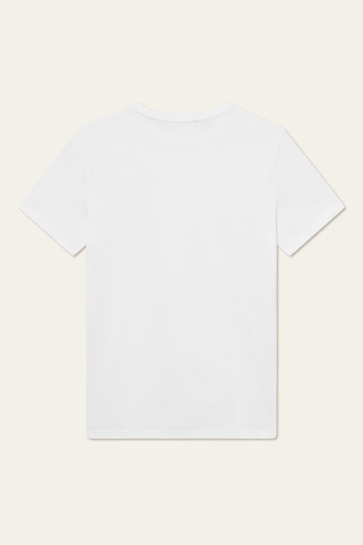 LES DEUX T-SHIRT NORREGAARD LOGO ΛΕΥΚΟ