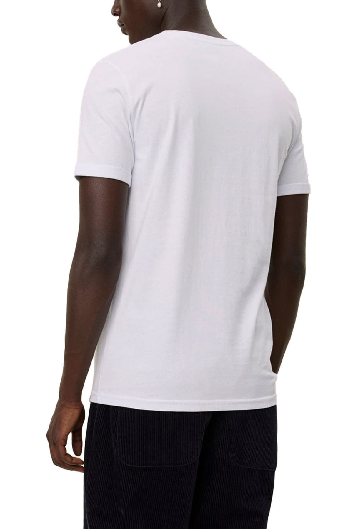 LES DEUX T-SHIRT NORREGAARD LOGO ΛΕΥΚΟ