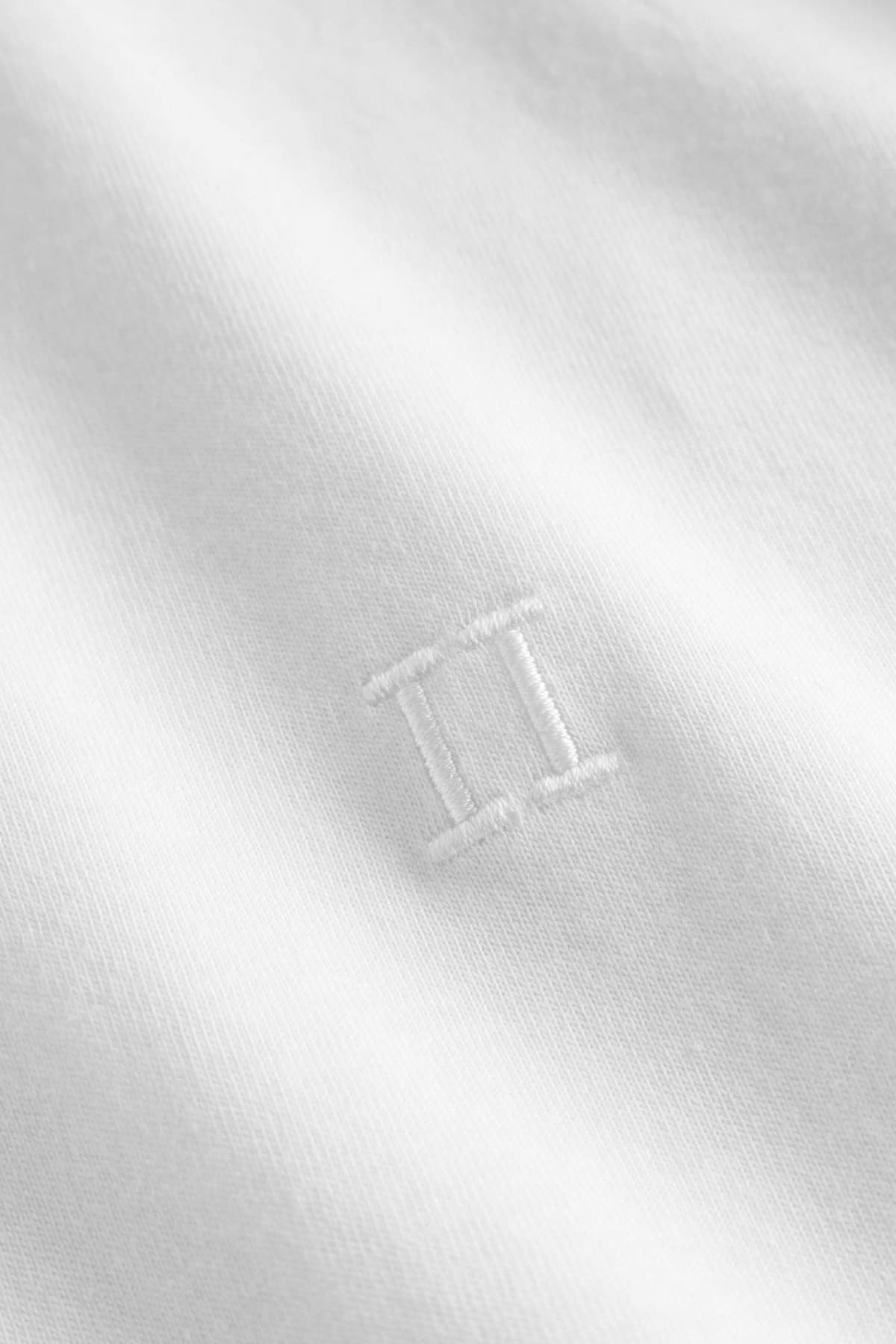 LES DEUX T-SHIRT NORREGAARD LOGO ΛΕΥΚΟ