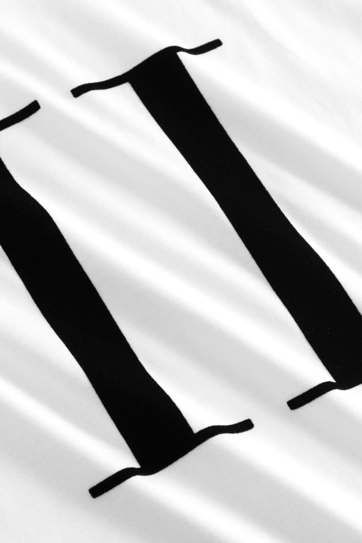 LES DEUX T-SHIRT ENCORE LOGO ΛΕΥΚΟ-ΜΑΥΡΟ