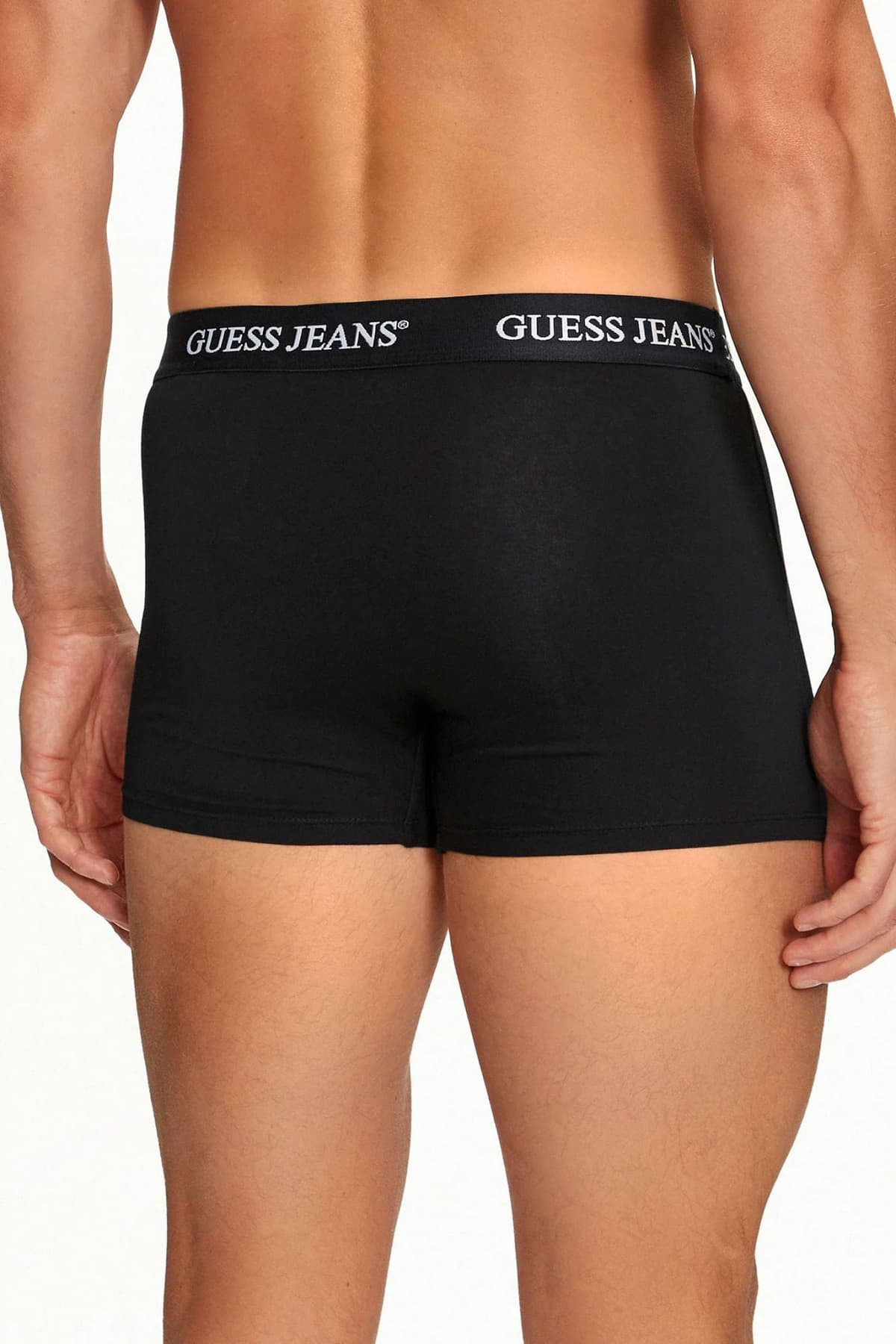 GUESS JEANS ΣΕΤ ΕΣΩΡΟΥΧΑ 3PACK COTTON STRETCH TRUNK ΜΑΥΡΟ