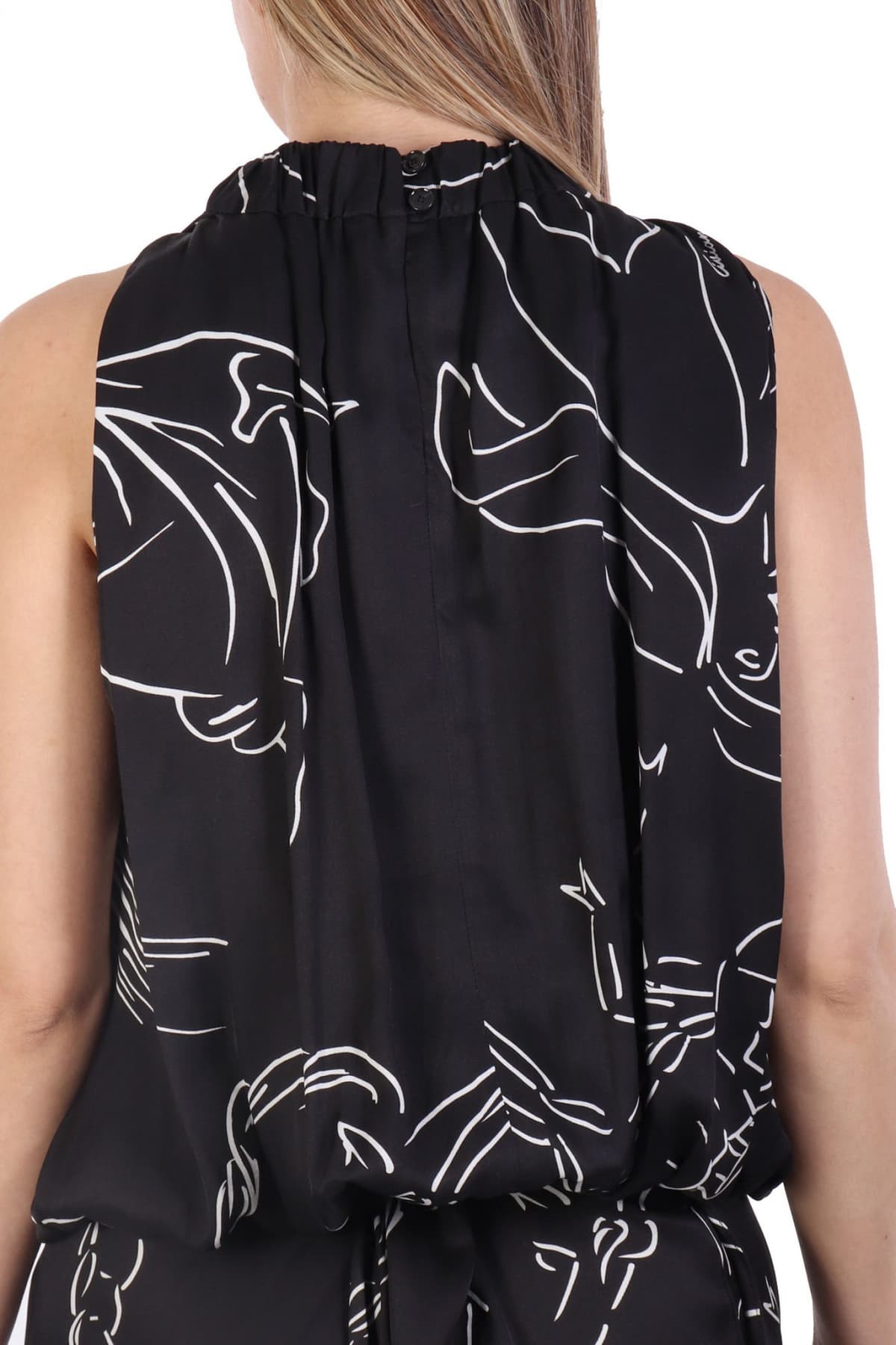 LIVIANA CONTI TOP ΛΑΣΤΙΧΟ ΚΑΤΩ ΜΑΥΡΟ