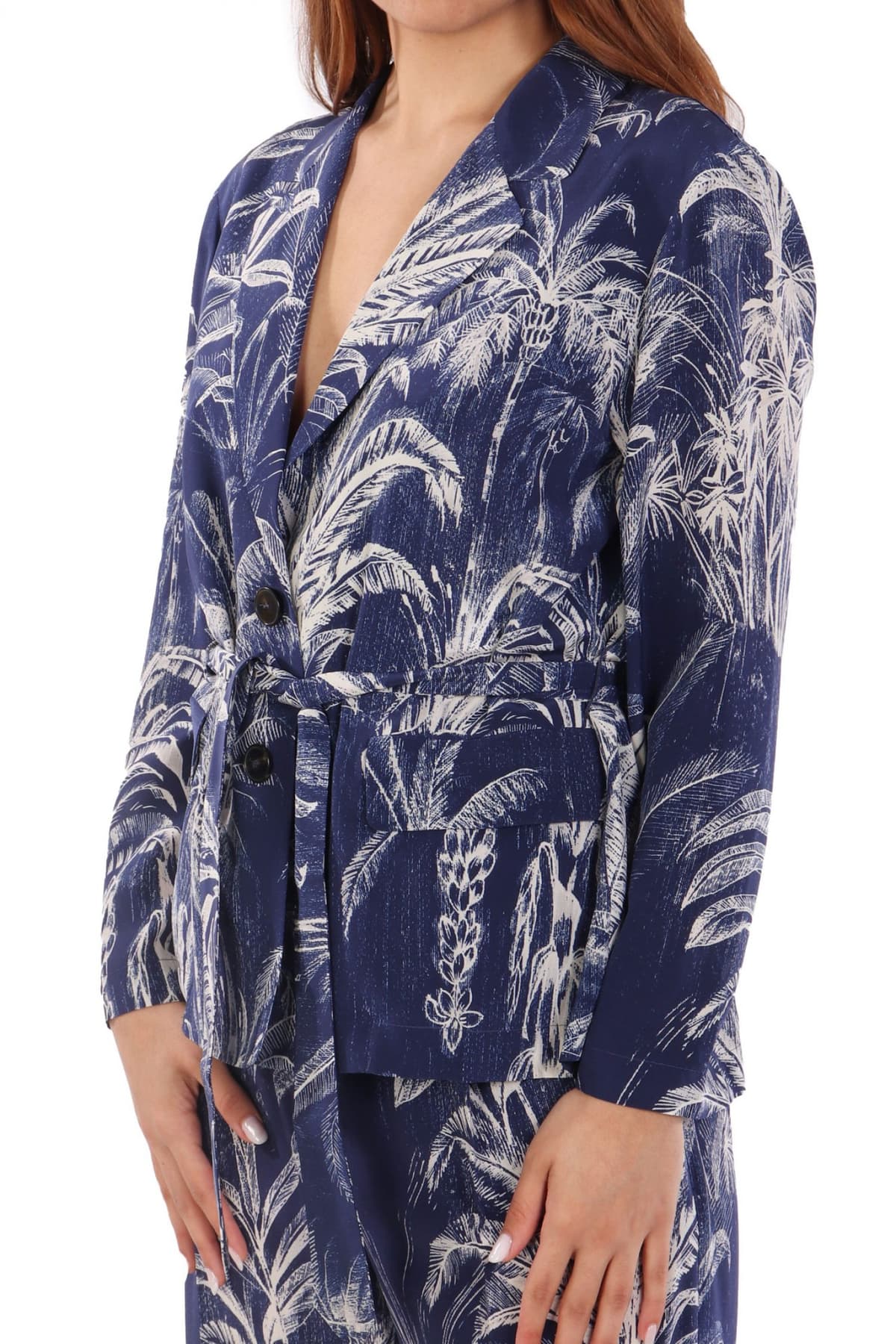 MARELLA ΣΑΚΑΚΙ LIVIA ΕΜΠΡΙΜΕ ΜΠΛΕ-ΕΚΡΟΥ