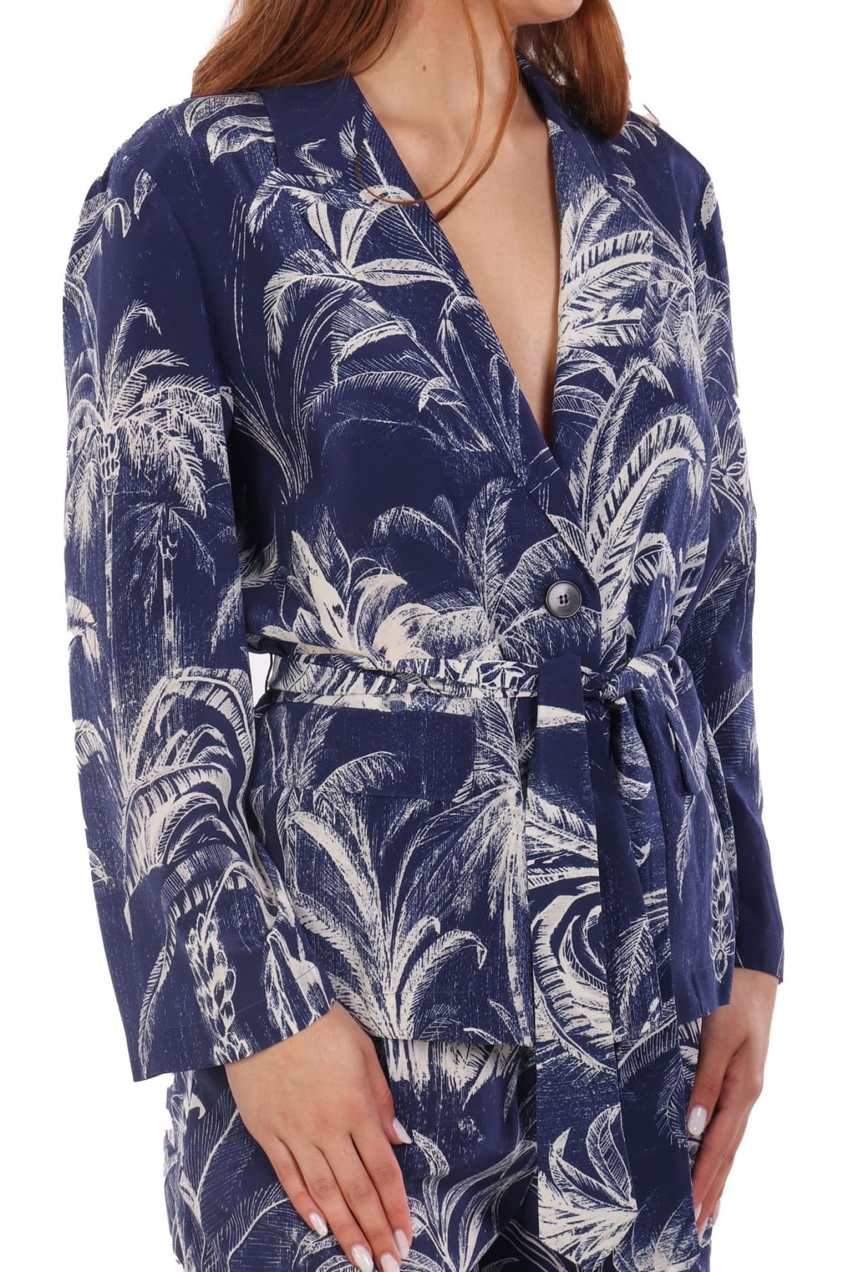 MARELLA ΣΑΚΑΚΙ LIVIA ΕΜΠΡΙΜΕ ΜΠΛΕ-ΕΚΡΟΥ