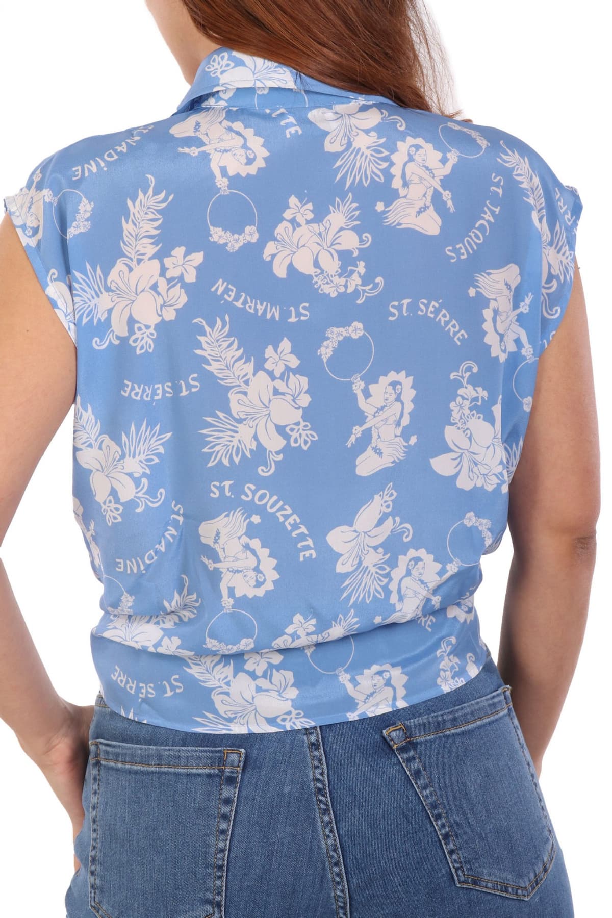 MARELLA ΠΟΥΚΑΜΙΣΟ ΑΜΑΝΙΚΟ VICTOR ΕΜΠΡΙΜΕ ΣΙΕΛ-ΛΕΥΚΟ