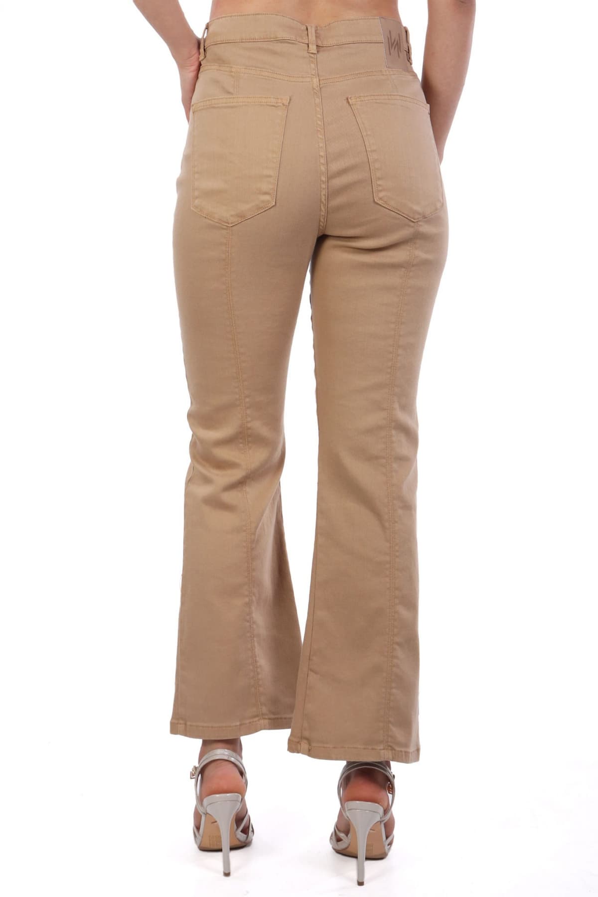 MARELLA MONOCHROME ΠΑΝΤΕΛΟΝΙ JEANS IDESIA FLARE ΜΠΕΖ