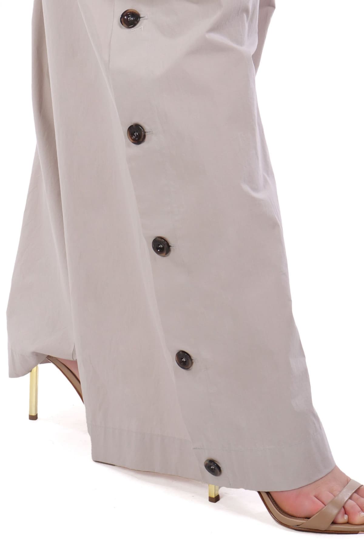 MARELLA SPORT ΠΑΝΤΕΛΟΝΑ SGOMBRO ΑΠΟΣΠΩΜΕΝΗ ΖΩΝΗ ΚΟΥΜΠΙΑ ΣΤΟ ΠΛΑΙ ΓΚΡΙ