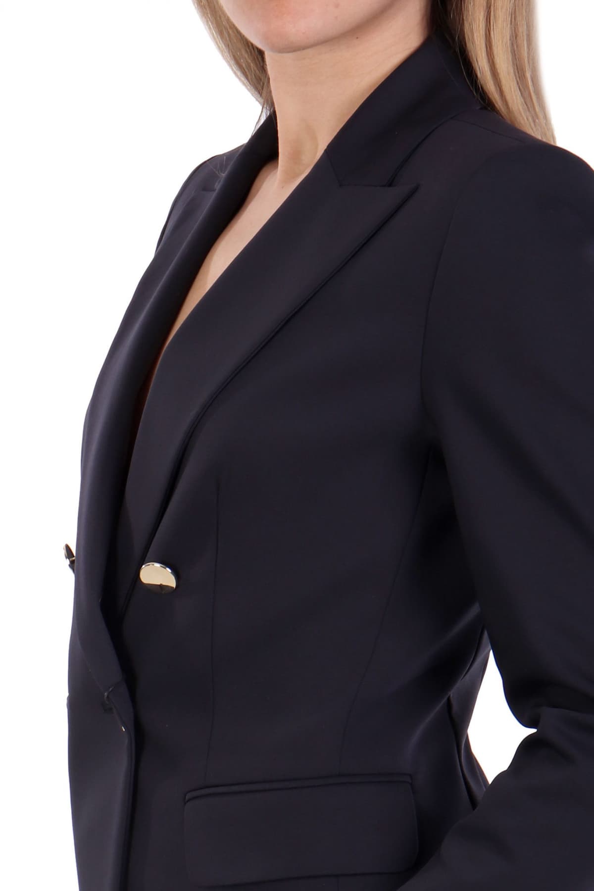 MARELLA EMME ΚΟΥΣΤΟΥΜΙ HELIER ΣΤΑΥΡΩΤΟ ΧΡΥΣΑ ΚΟΥΜΠΙΑ ΣΚΟΥΡΟ ΜΠΛΕ