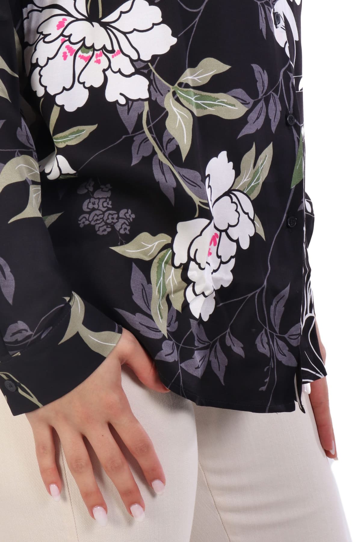 MARELLA EMME ΠΟΥΚΑΜΙΣΟ NIZZA ΣΑΤΕΝ ΕΜΠΡΙΜΕ ΜΑΥΡΟ