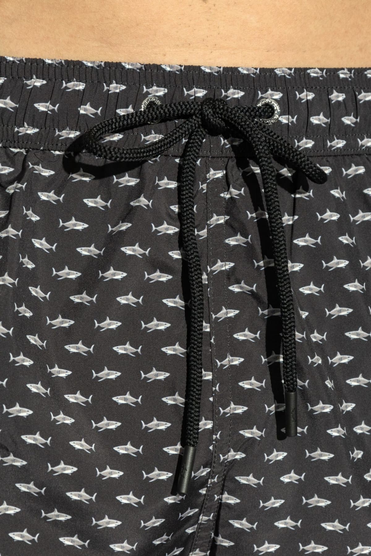 PAUL&SHARK ΜΑΓΙΩ ALL OVER LOGO ΜΑΥΡΟ