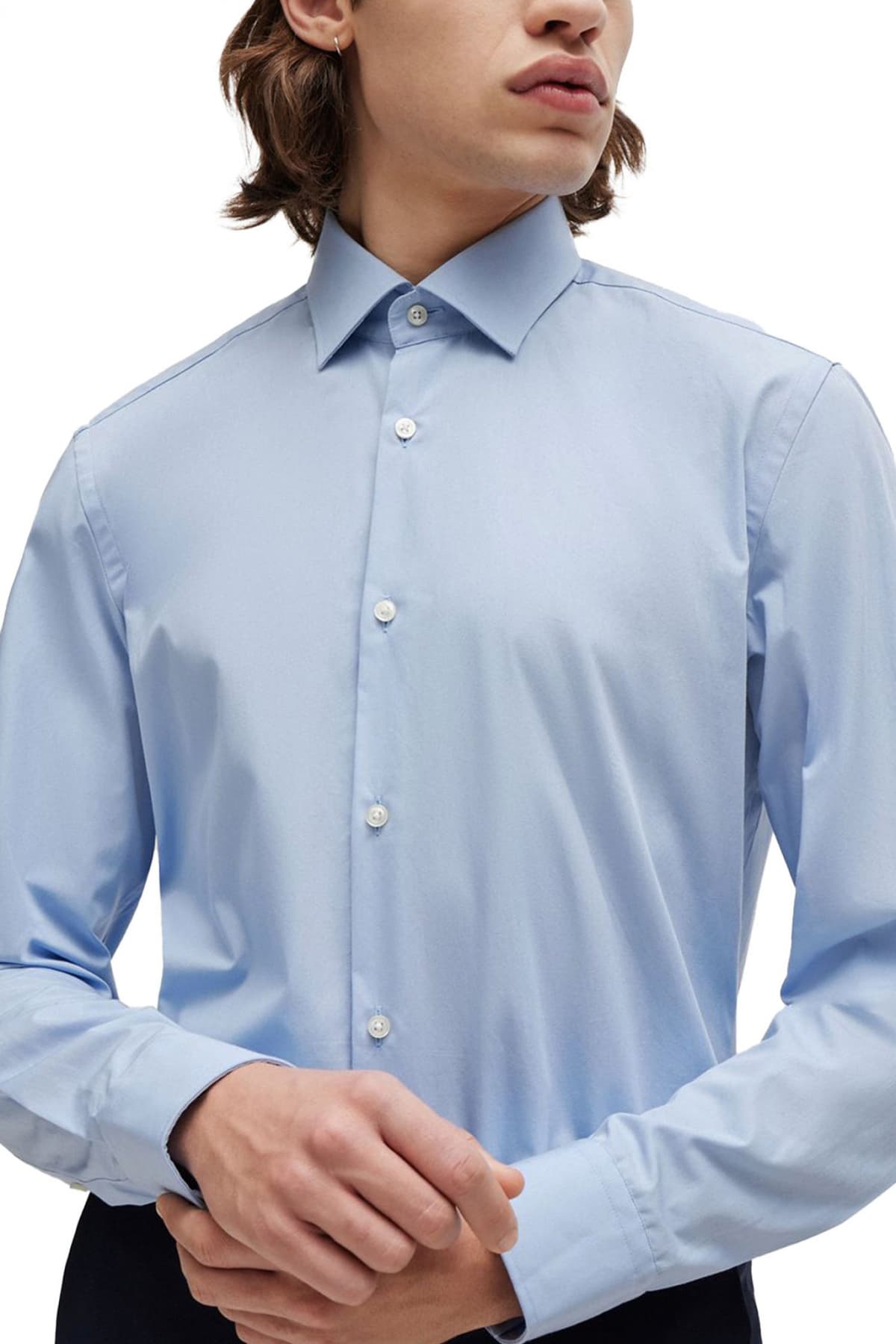 Men's Shirts Hugo Blue
