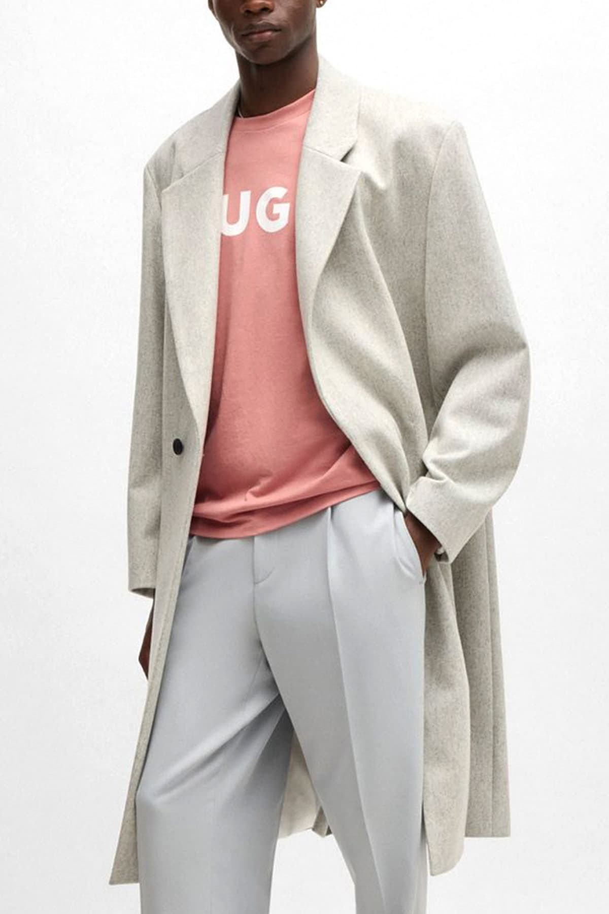 Ανδρικό Dulivio T-shirt Ροζ Hugo 50467556-695