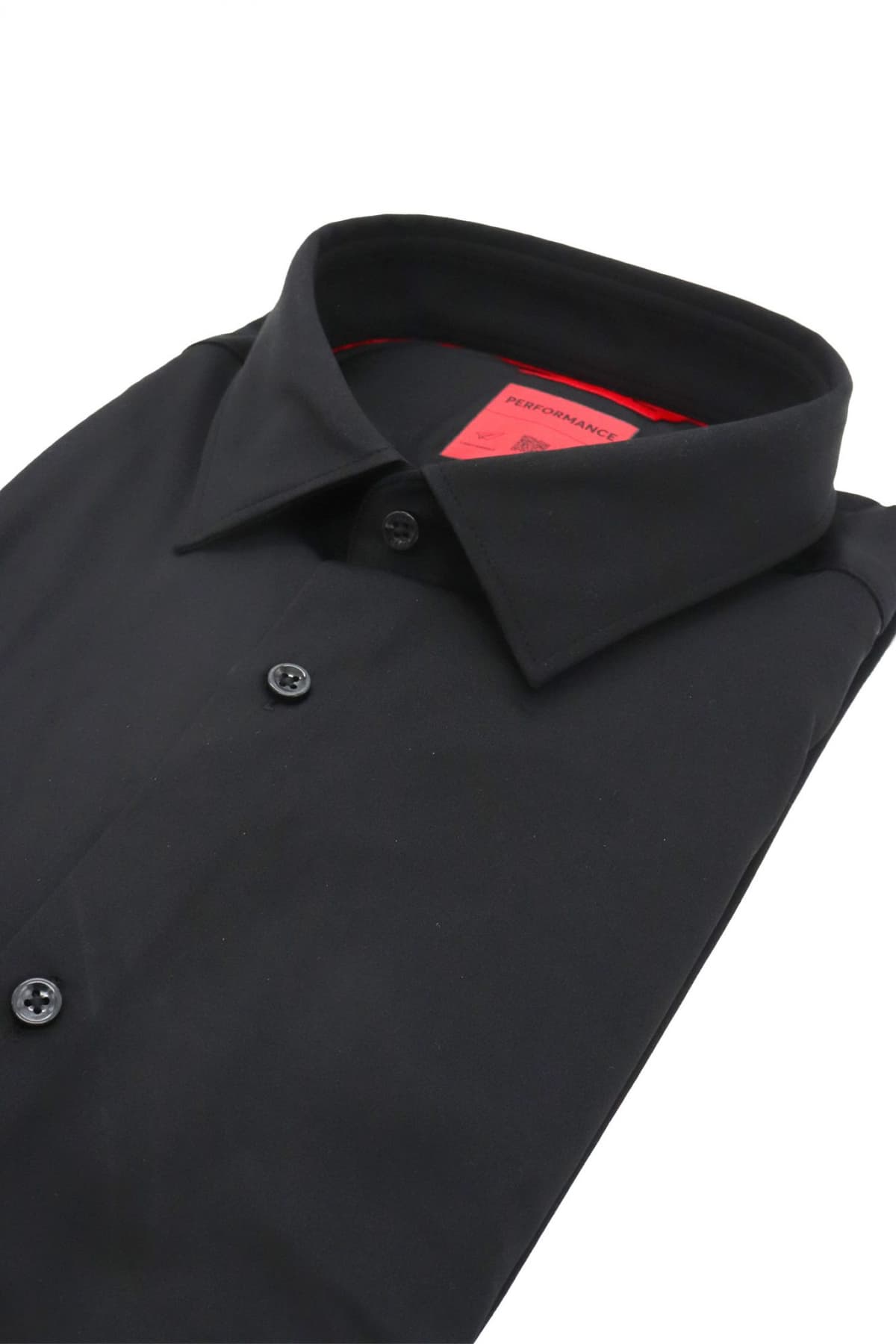 HUGO PERFORMANCE ΠΟΥΚΑΜΙΣΟ SLIM FIT KENNO ΜΑΥΡΟ