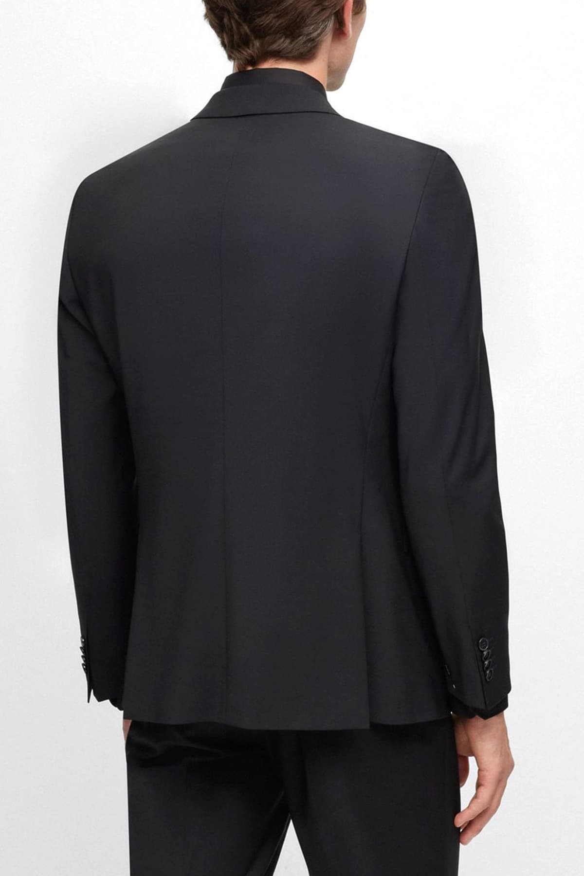 BOSS ΣΑΚΑΚΙ ΚΟΥΣΤΟΥΜΙΟΥ SLIM FIT H-HUGE-MM-224 ΜΑΥΡΟ