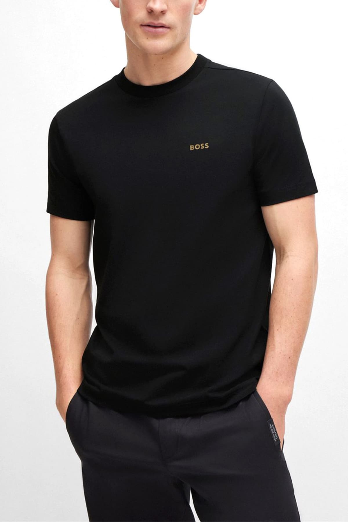Men's T-Shirts Boss Black