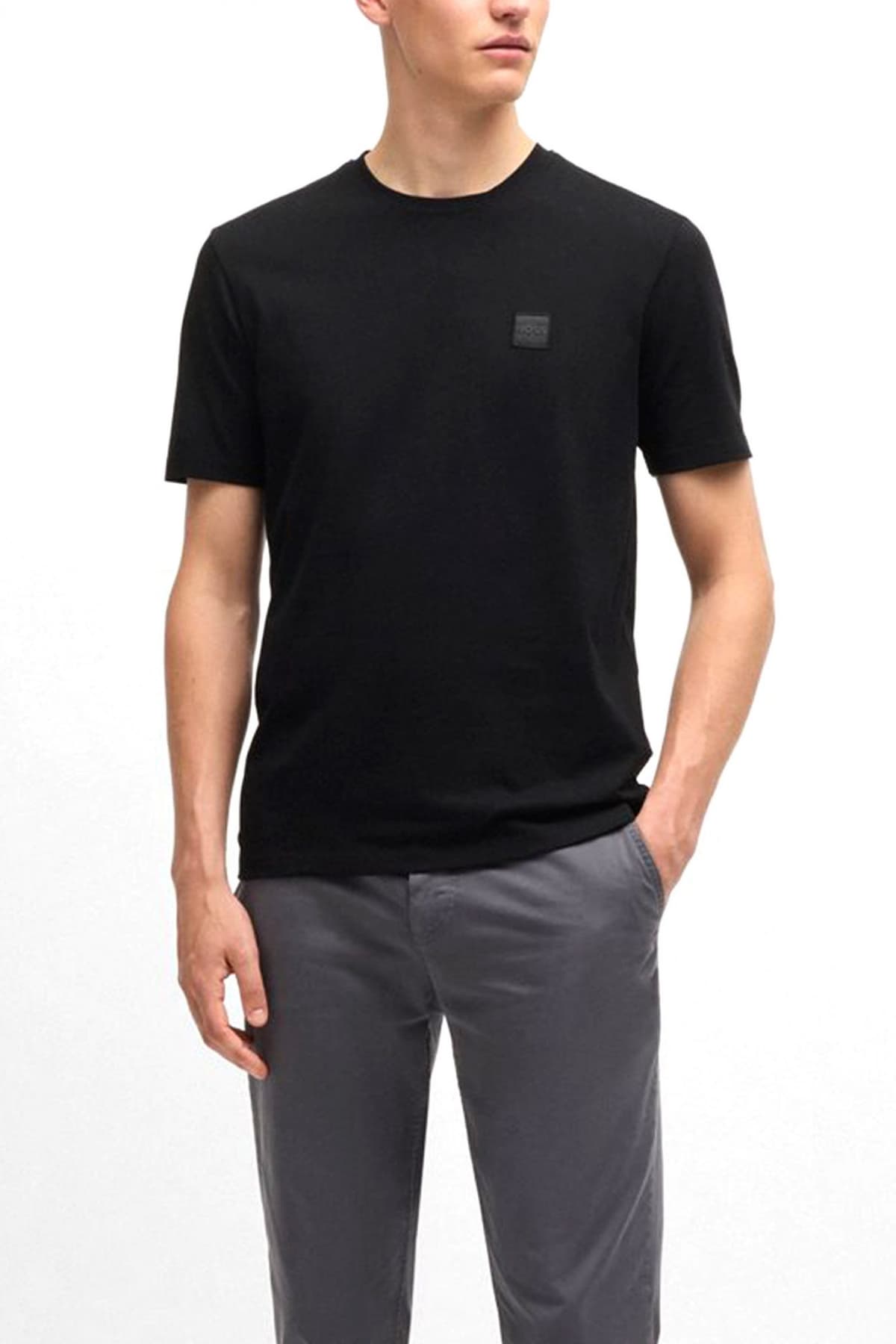 BOSS CASUAL T-SHIRT TALES ΛΕΥΚΟ