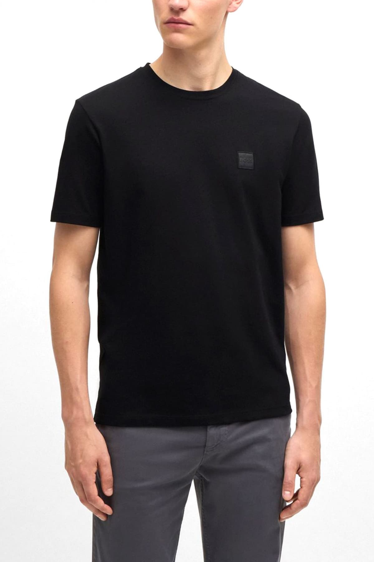 BOSS CASUAL T-SHIRT TALES ΛΕΥΚΟ