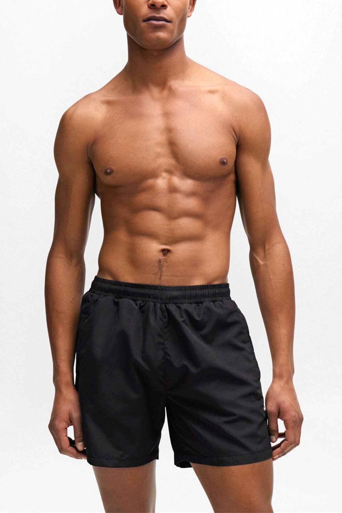 BOSS BEACHWEAR ΜΑΓΙΩ DOLPHIN ΜΑΥΡΟ