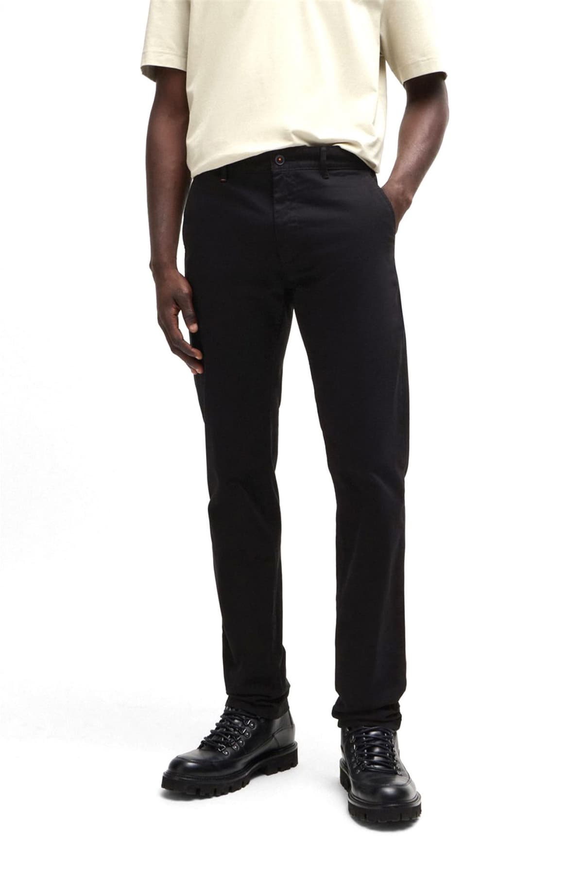 BOSS Υφασμάτινο Παντελόνι της σειράς Chino