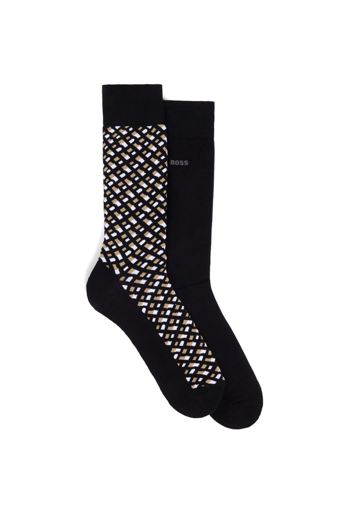 BOSS ΚΑΛΤΣΕΣ 2P RS MONOGRAM CC ΜΑΥΡΟ