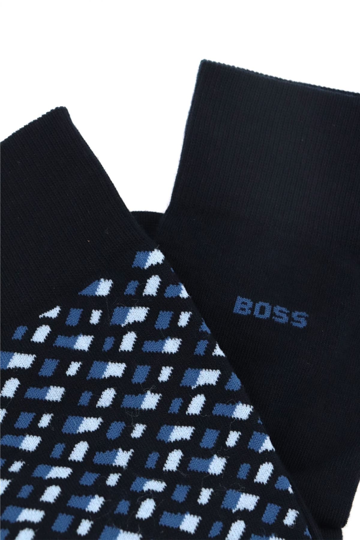 BOSS ΚΑΛΤΣΕΣ 2P RS Monogram CC ΜΠΛΕ