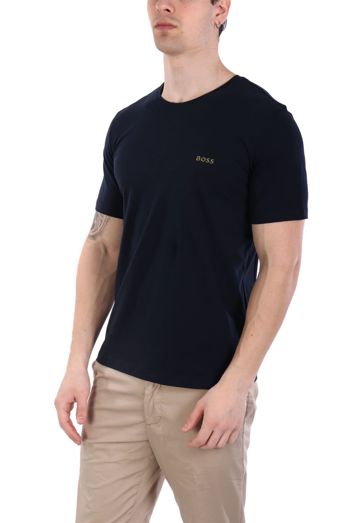 Men's T-Shirts Boss Blue