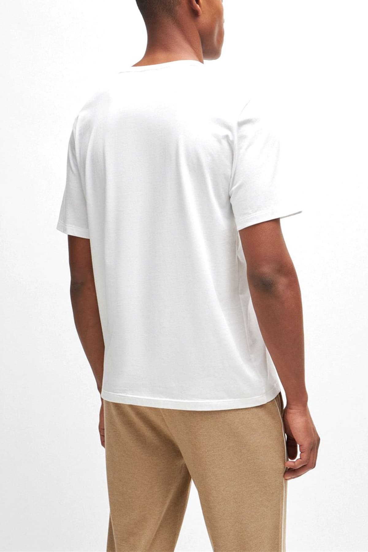 BOSS BODYWEAR T-SHIRT MIX&MATCH T-SHIRT R ΛΕΥΚΟ