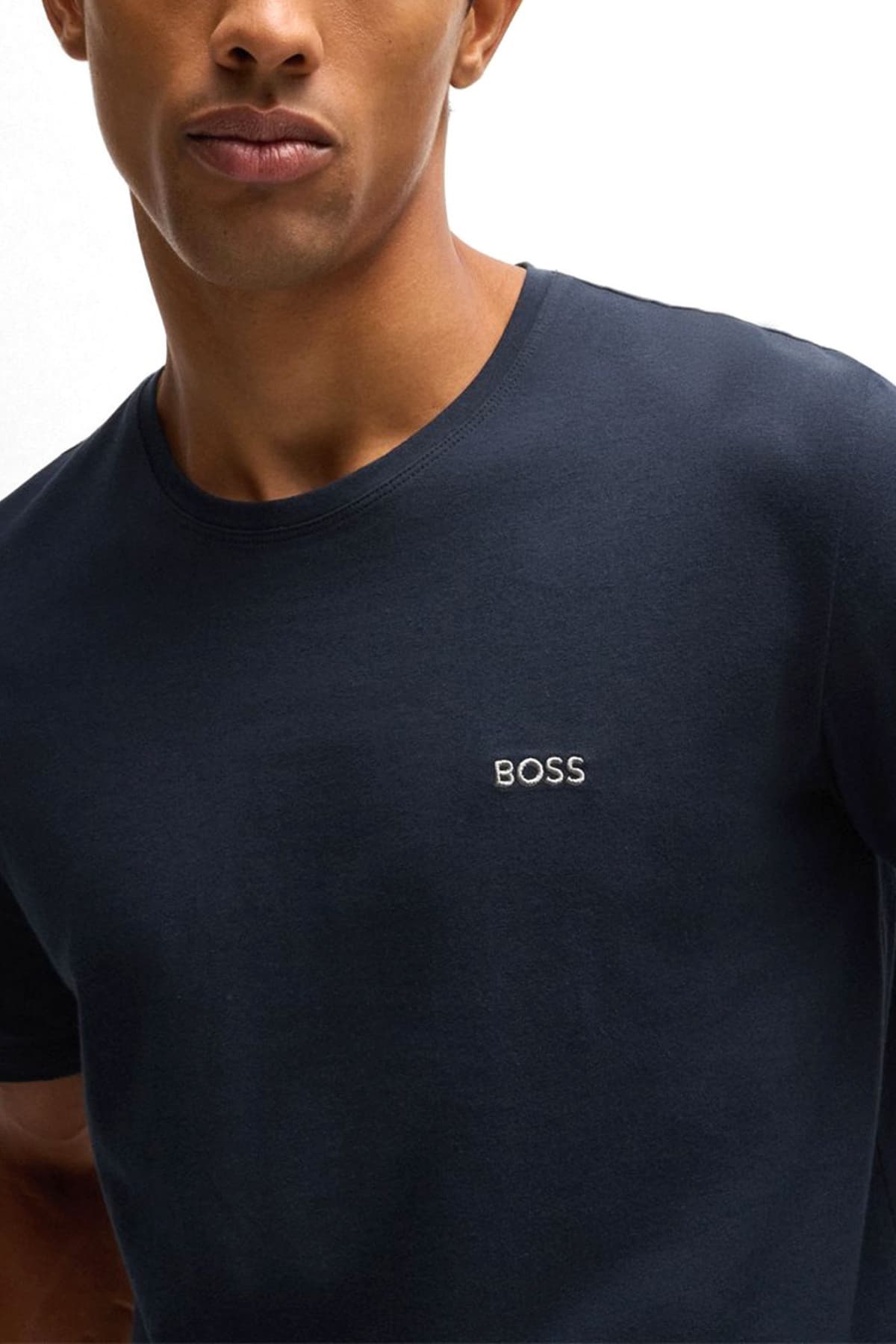 BOSS BODYWEAR T-SHIRT MIX&MATCH T-SHIRT R ΜΠΛΕ
