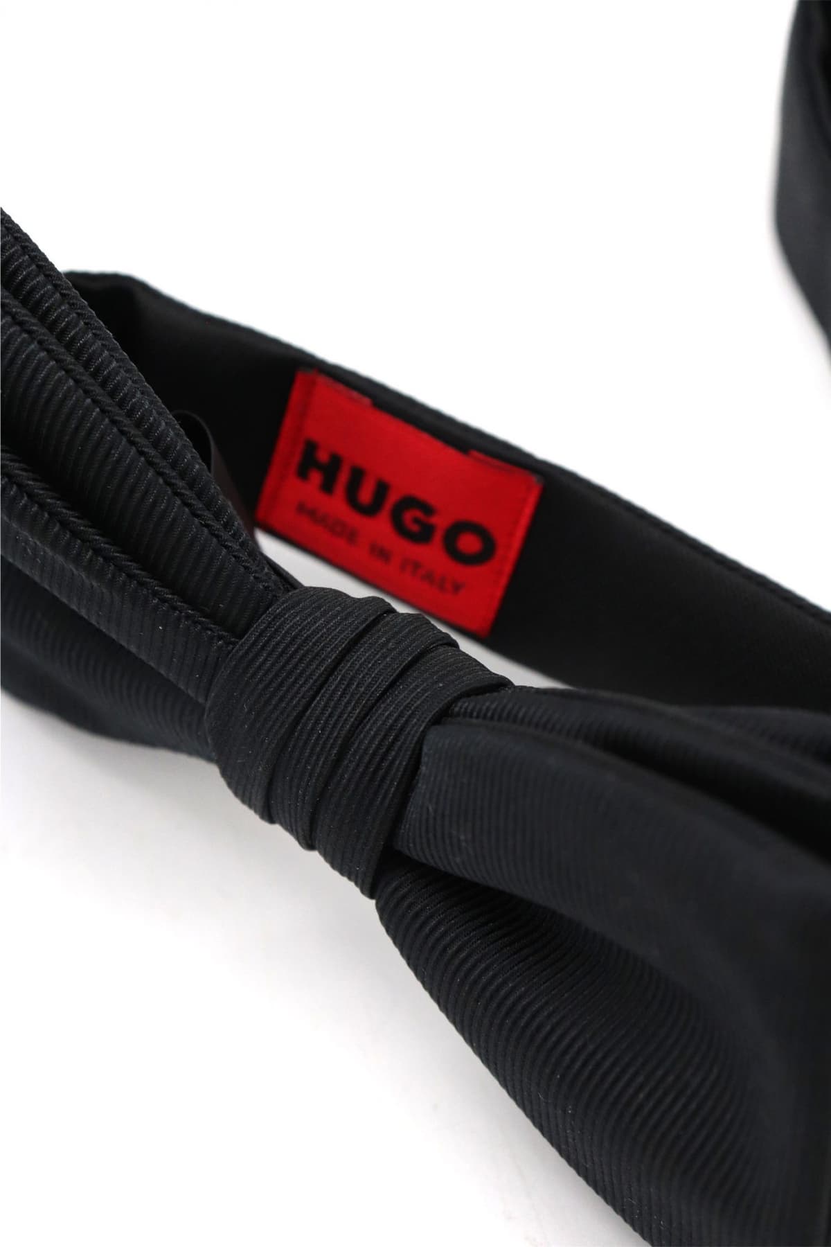 HUGO ΠΑΠΙΓΙΟΝ BOW TIE DRESSY ΜΑΥΡΟ