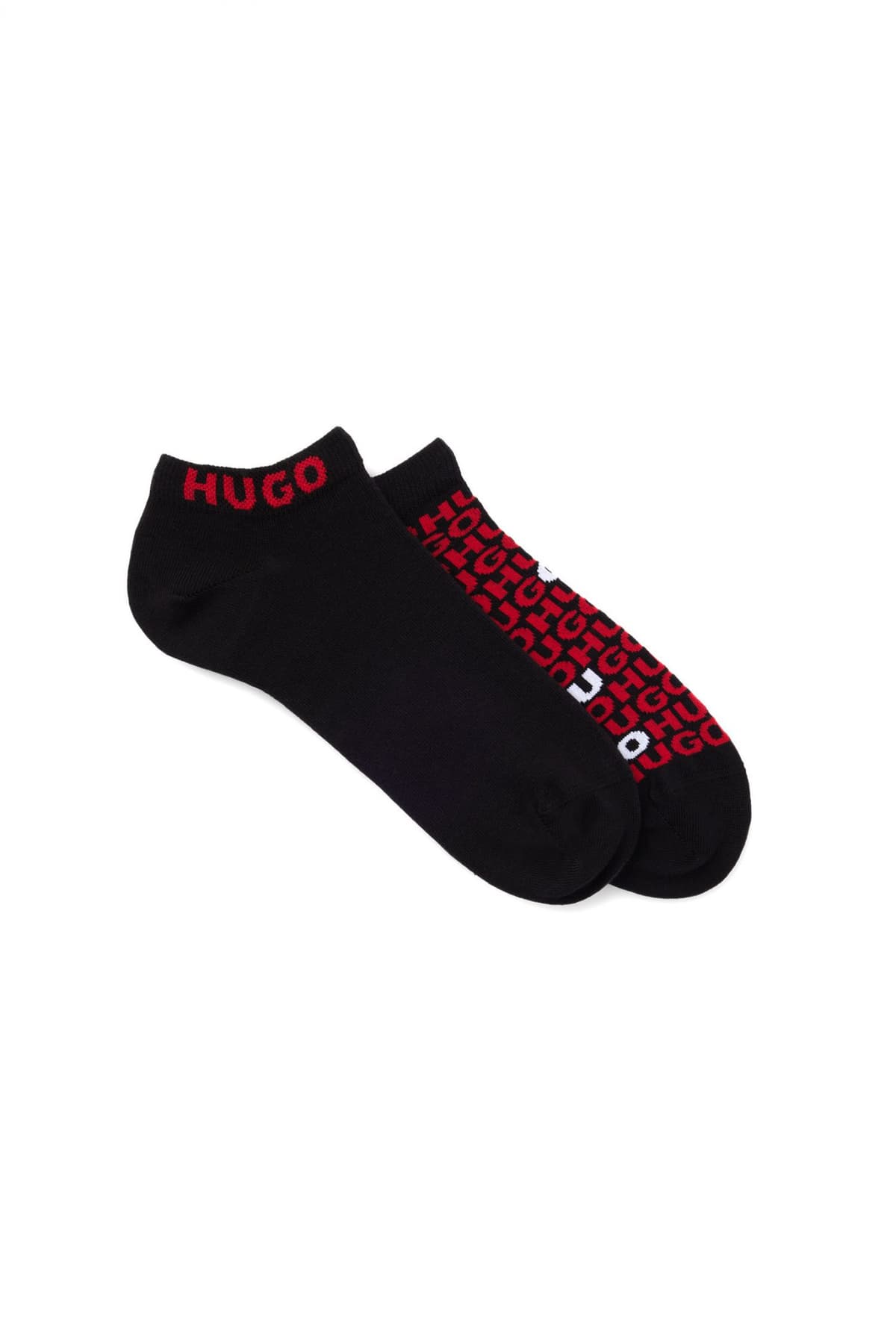 HUGO ΚΑΛΤΣΕΣ 2P AS STACKED CC ΜΑΥΡΟ