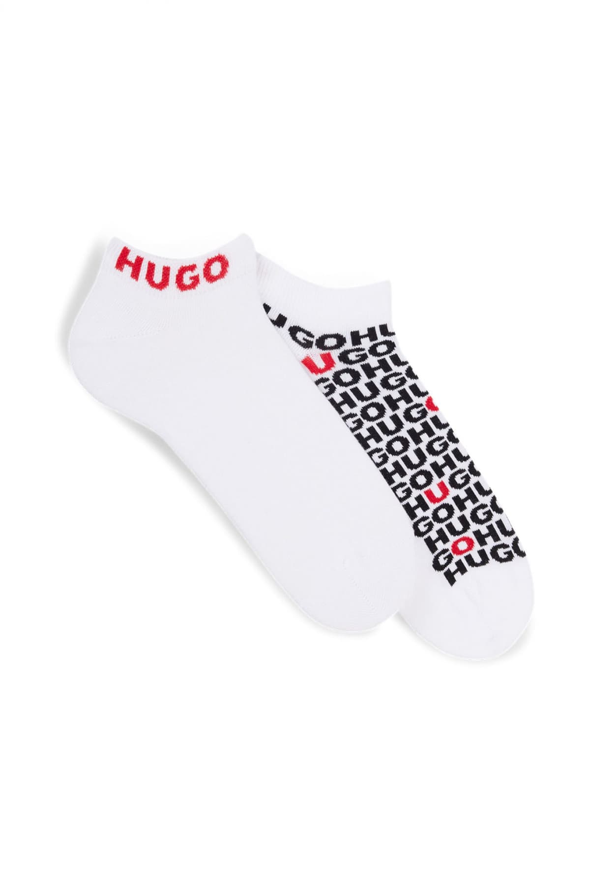 HUGO ΚΑΛΤΣΕΣ 2P AS STACKED CC ΛΕΥΚΟ