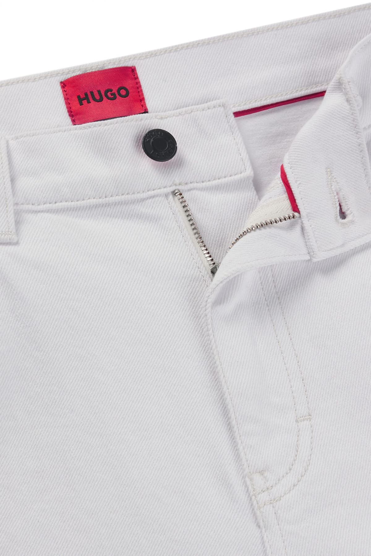 HUGO ΠΑΝΤΕΛΟΝΙ JEANS 708 SLIM FIT ΛΕΥΚΟ