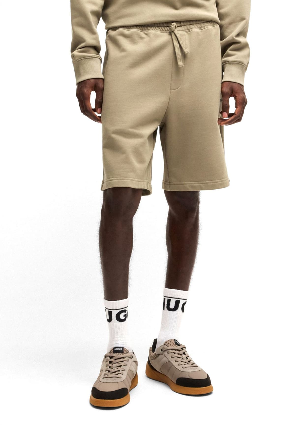 HUGO ΒΕΡΜΟΥΔΑ DAYONO LOGO ΧΑΚΙ