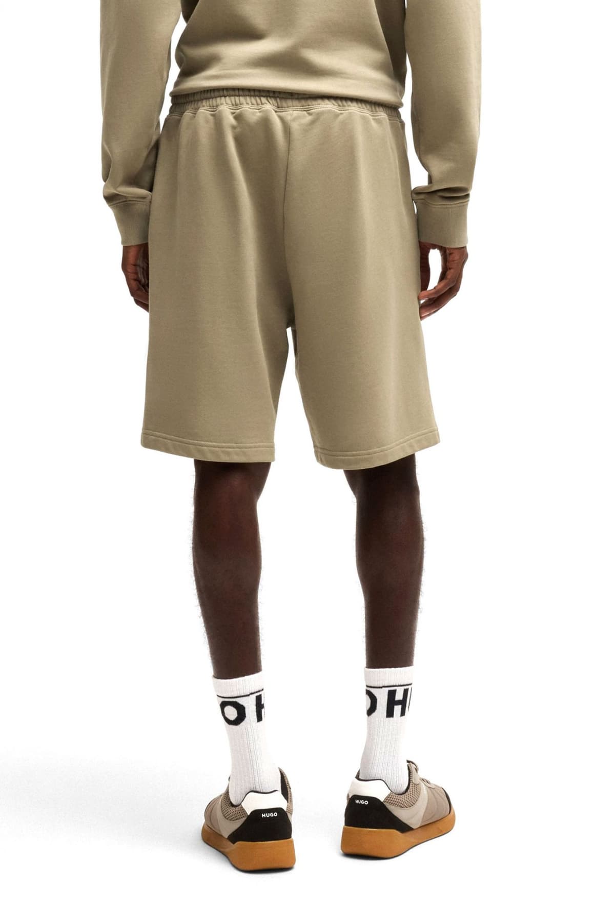 HUGO ΒΕΡΜΟΥΔΑ DAYONO LOGO ΧΑΚΙ