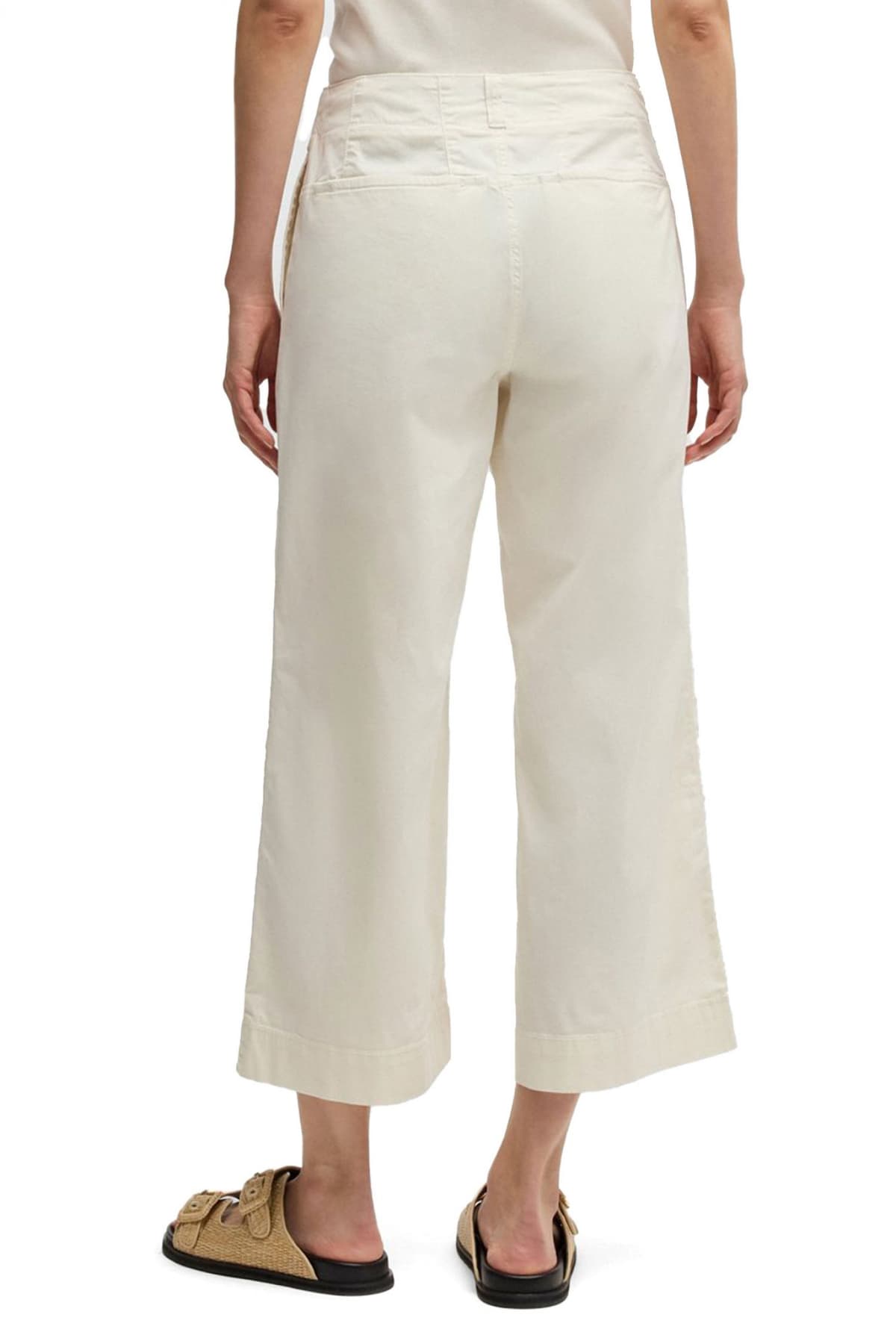 BOSS CASUAL ΠΑΝΤΕΛΟΝΑ CROP C_TAHIANA-D ΕΚΡΟΥ