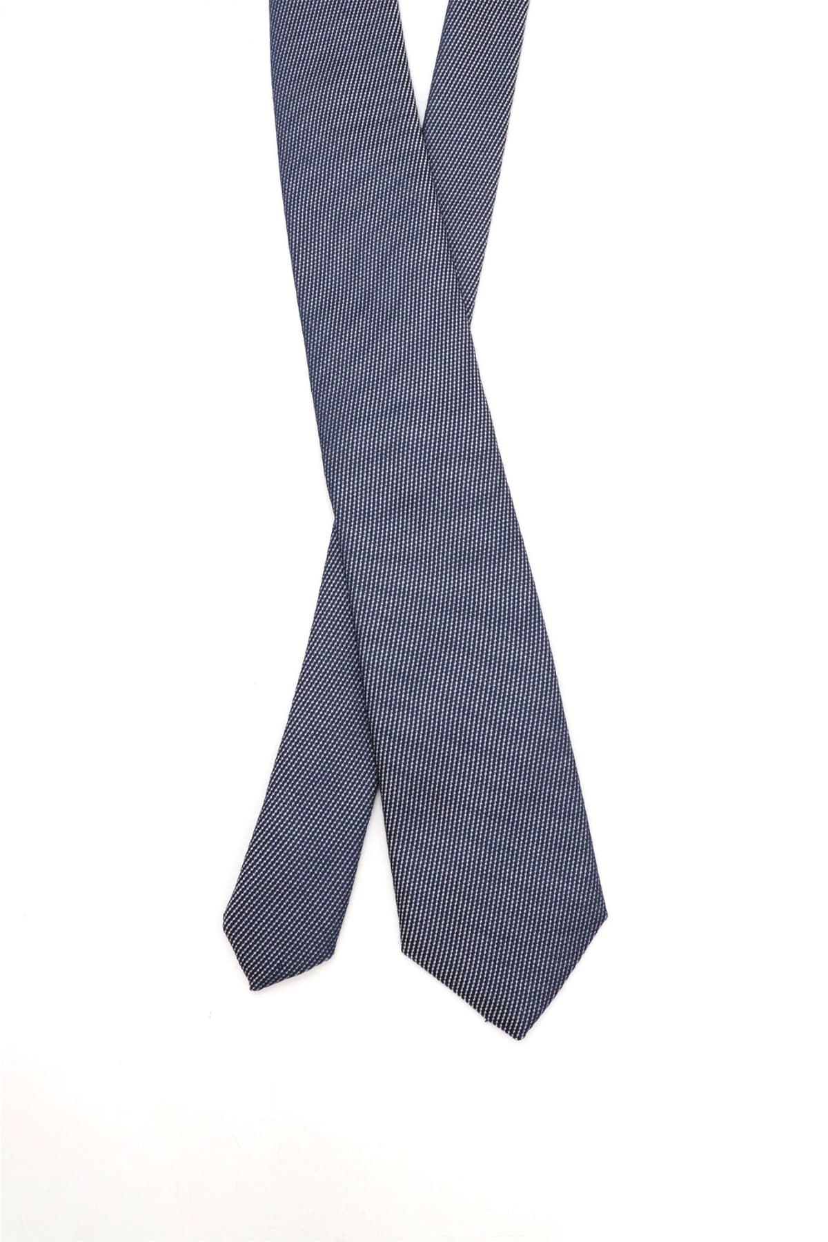 BOSS ΓΡΑΒΑΤΑ C-TIE 7.5 CM-251 ΜΠΛΕ