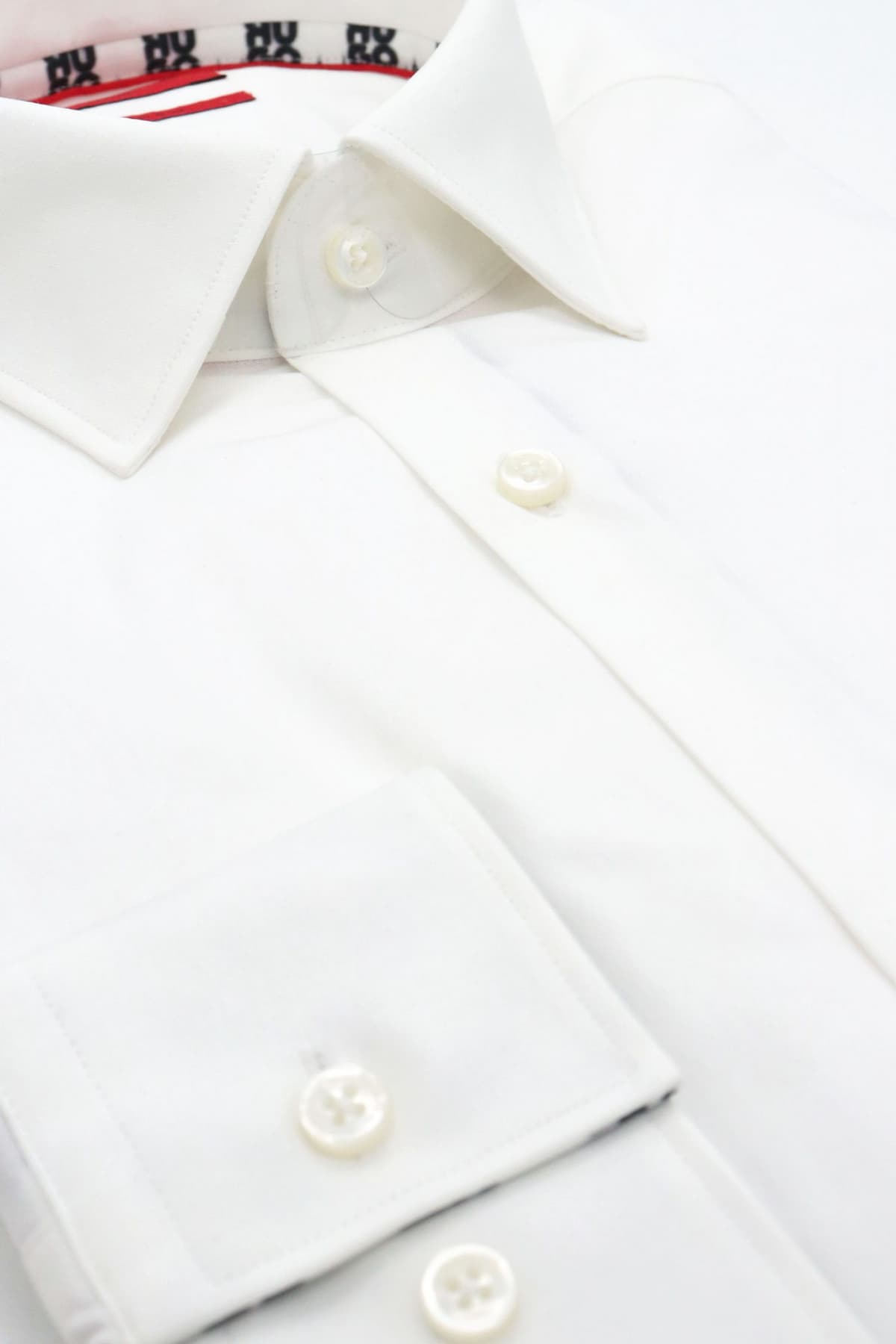 HUGO ΠΟΥΚΑΜΙΣΟ SLIM FIT EASY IRON KOEY ΛΕΥΚΟ