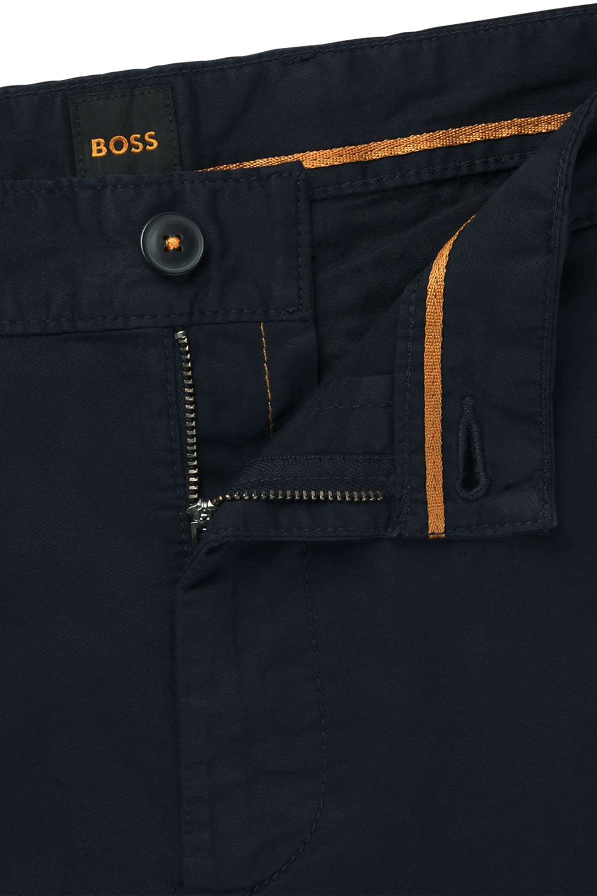 BOSS CASUAL ΒΕΡΜΟΥΔΑ CHINO SLIM FIT CHINO SLIM SHORTS ΜΠΛΕ