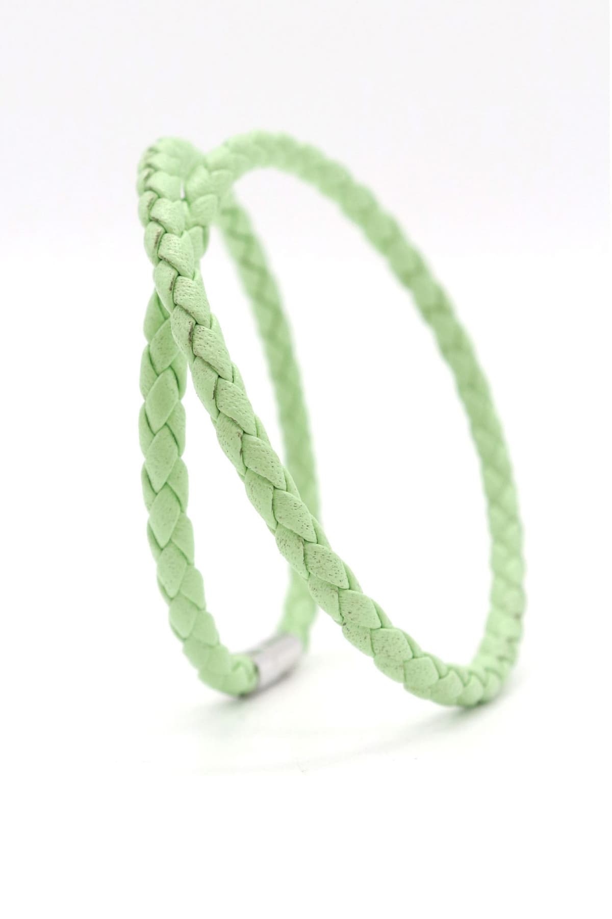 HUGO ΒΡΑΧΙΟΛΙ E-DOUBLEBRAID3-BRA ΠΡΑΣΙΝΟ