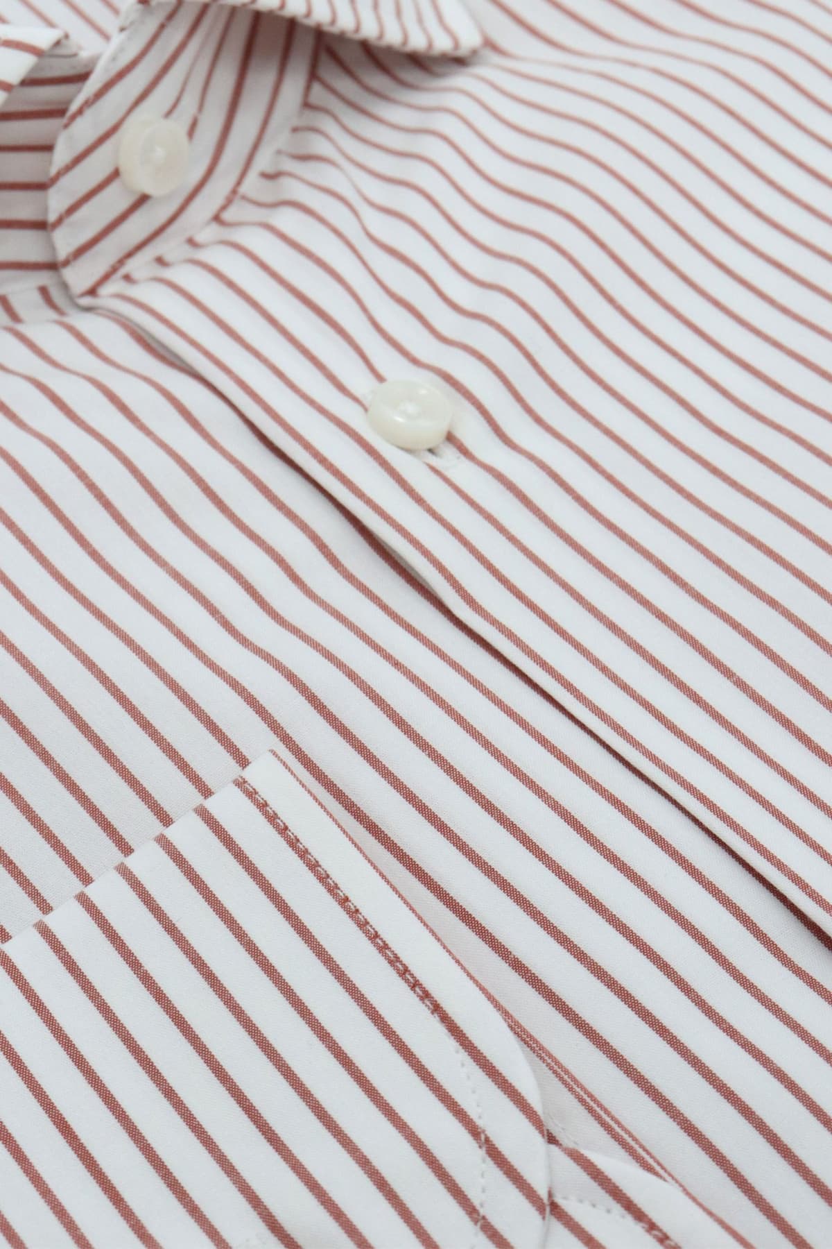 BOSS ΠΟΥΚΑΜΙΣΟ ΡΙΓΕ SLIM FIT EASY IRON H-HANK-SPREAD-C1-222 ΛΕΥΚΟ-ΚΟΚΚΙΝΟ