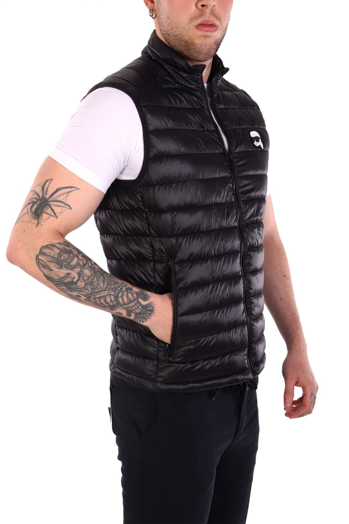 Men's Vests Karl Lagerfeld Black
