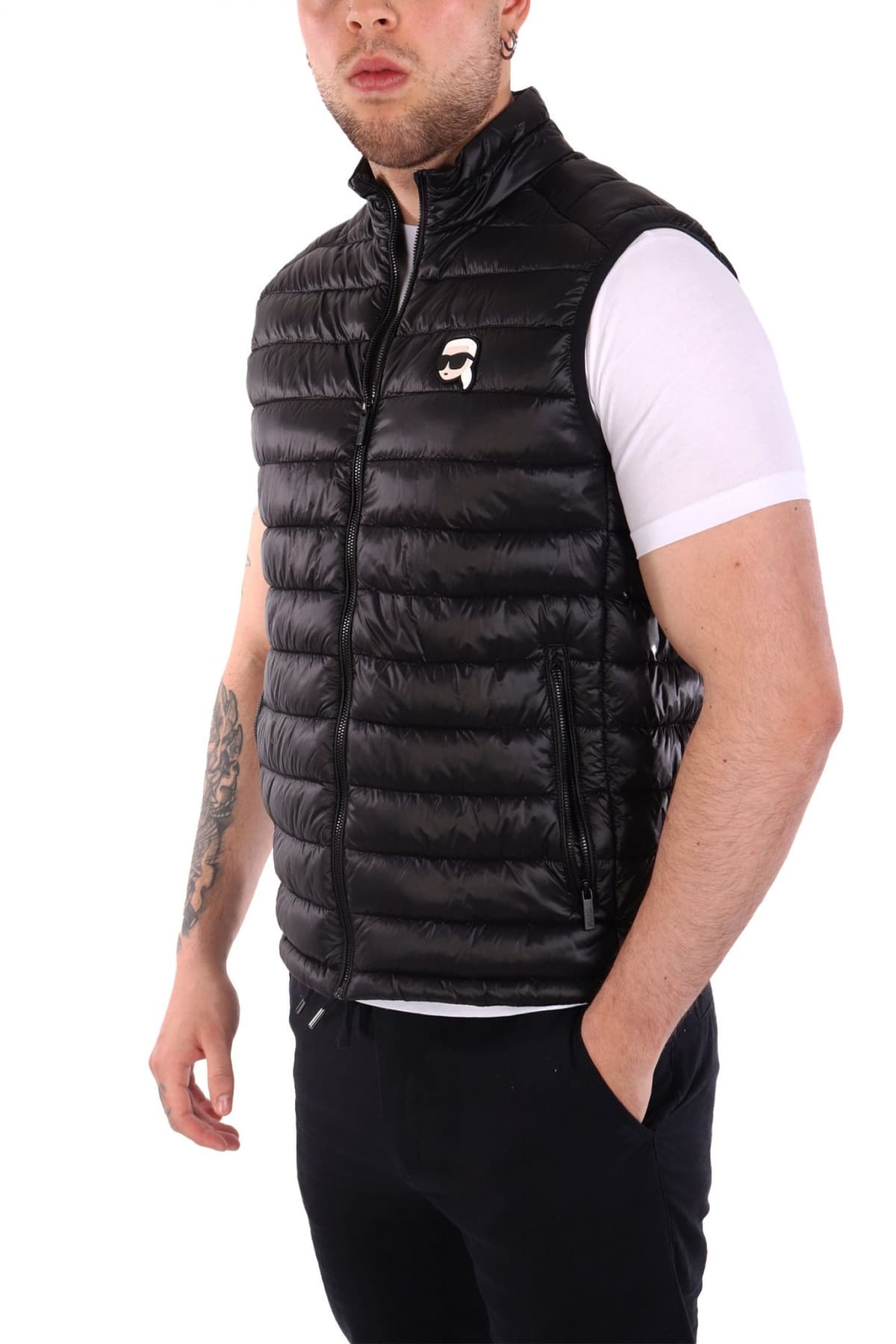 Men's Vests Karl Lagerfeld Black